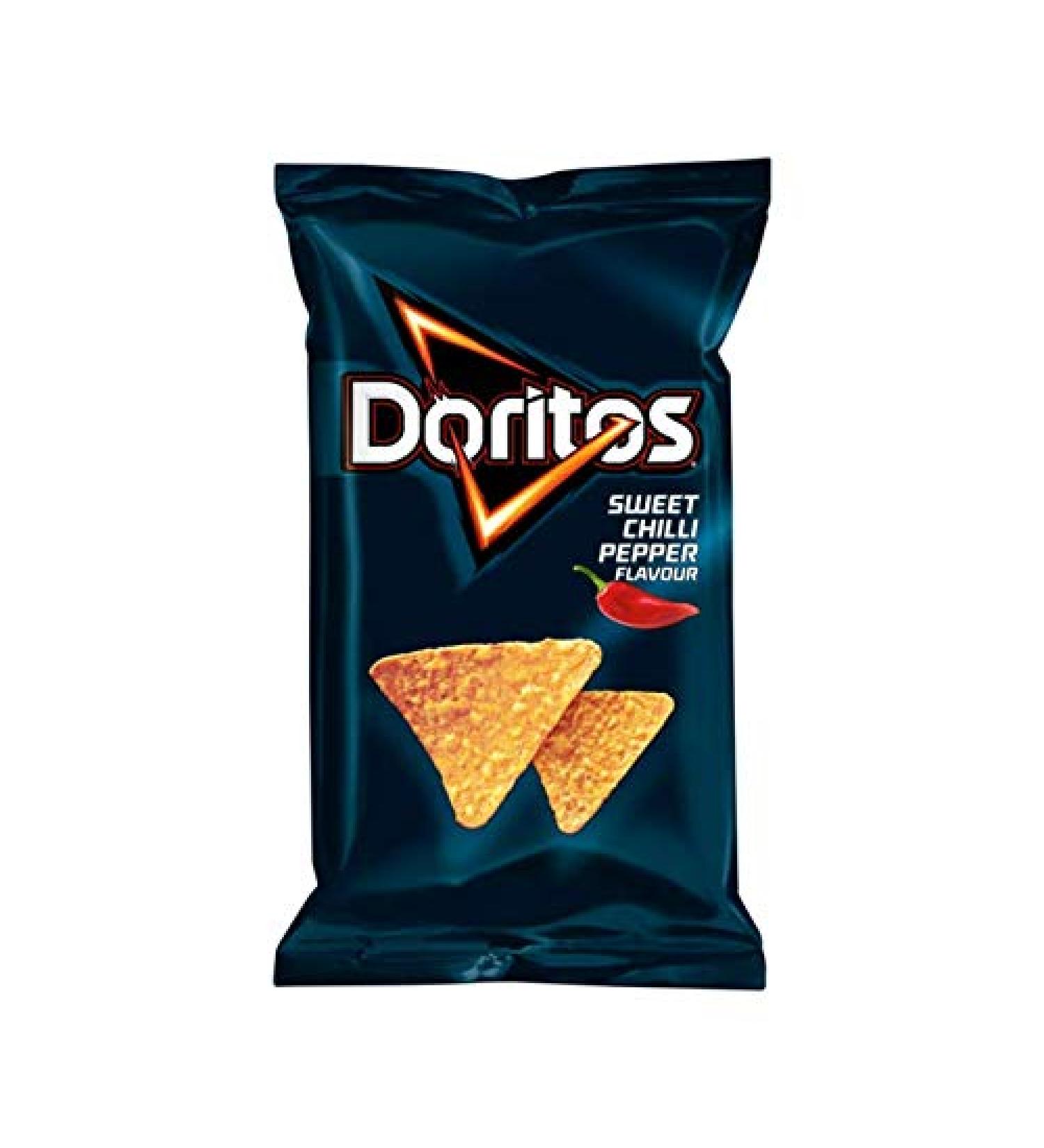 Doritos Doritos Sweet Nacho Chili Chips | Doritos | Sweet Chili Tortilla Chips | Total weight 185 grams