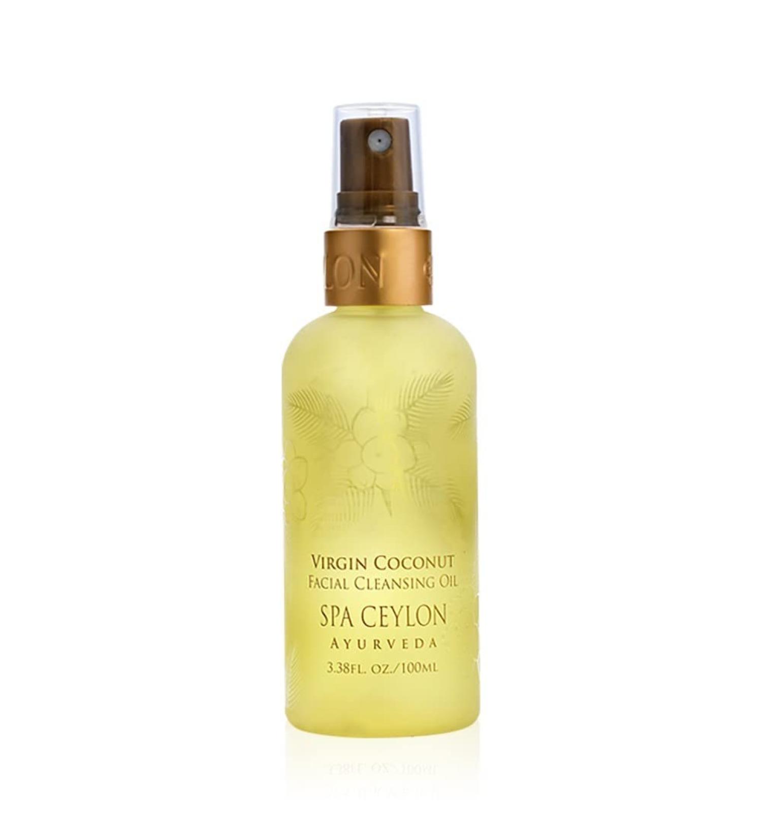 SPA CEYLON VIRGIN COCONUT Facial Cleansing Oil | Gentle & Nourishing | Silicon-Free | Suitable for all skin types