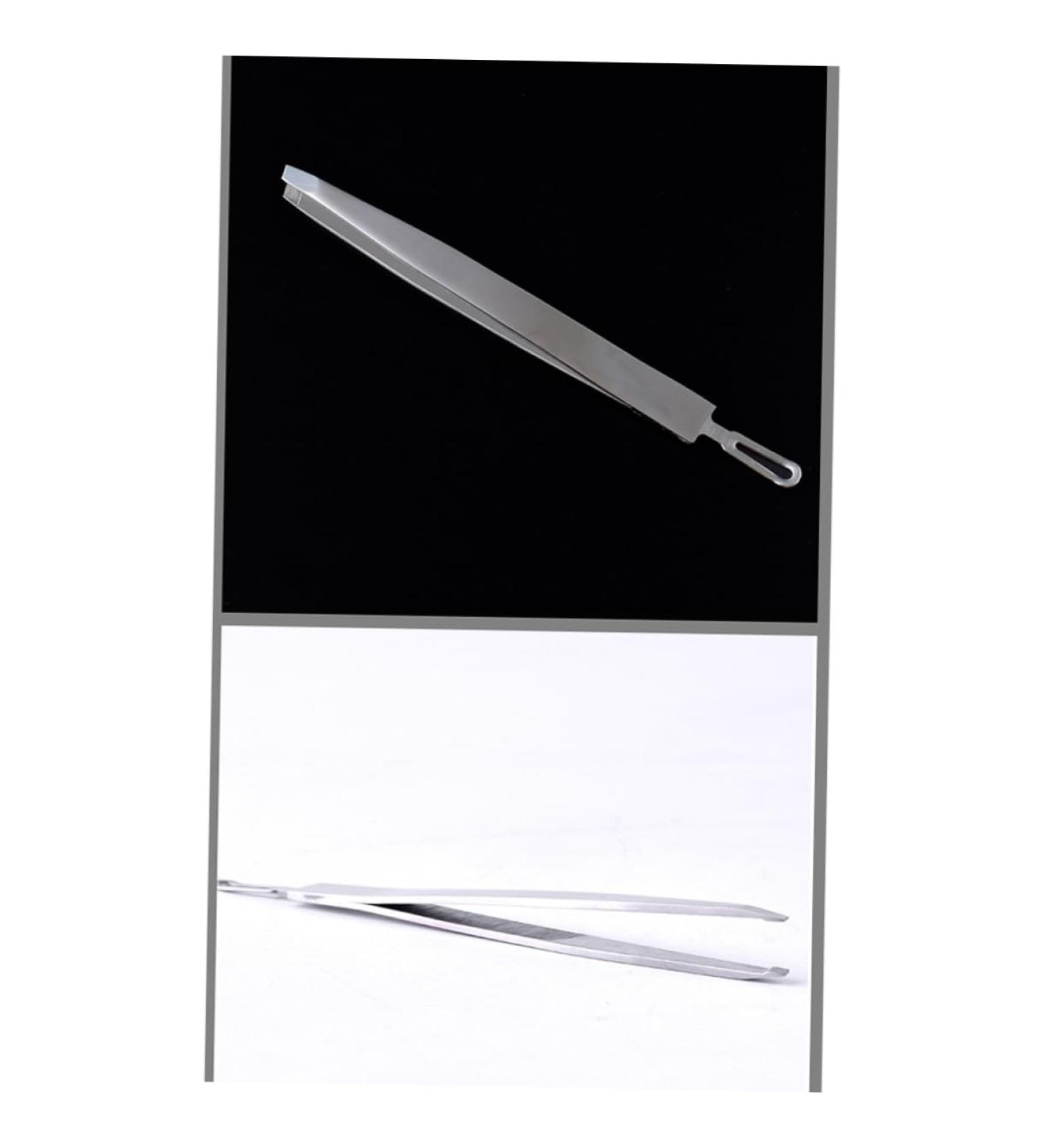 Didiseaon 1pc Lash Stainless Steel Eyebrow Makeup Clip Eyebrow Trimming medium Silver - Buy Online on GoSupps.com