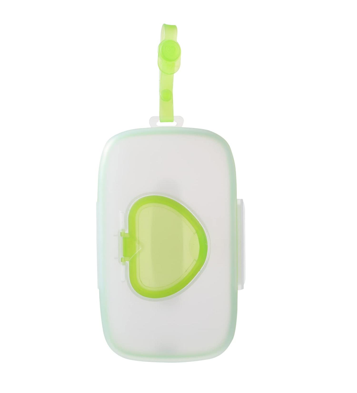 MILISTEN Wet Wipes Dispenser Box - Travel-Sized Baby Wipe Container in Green - Keep Wipes Fresh On the Go - Buy Online on GoSupps.com