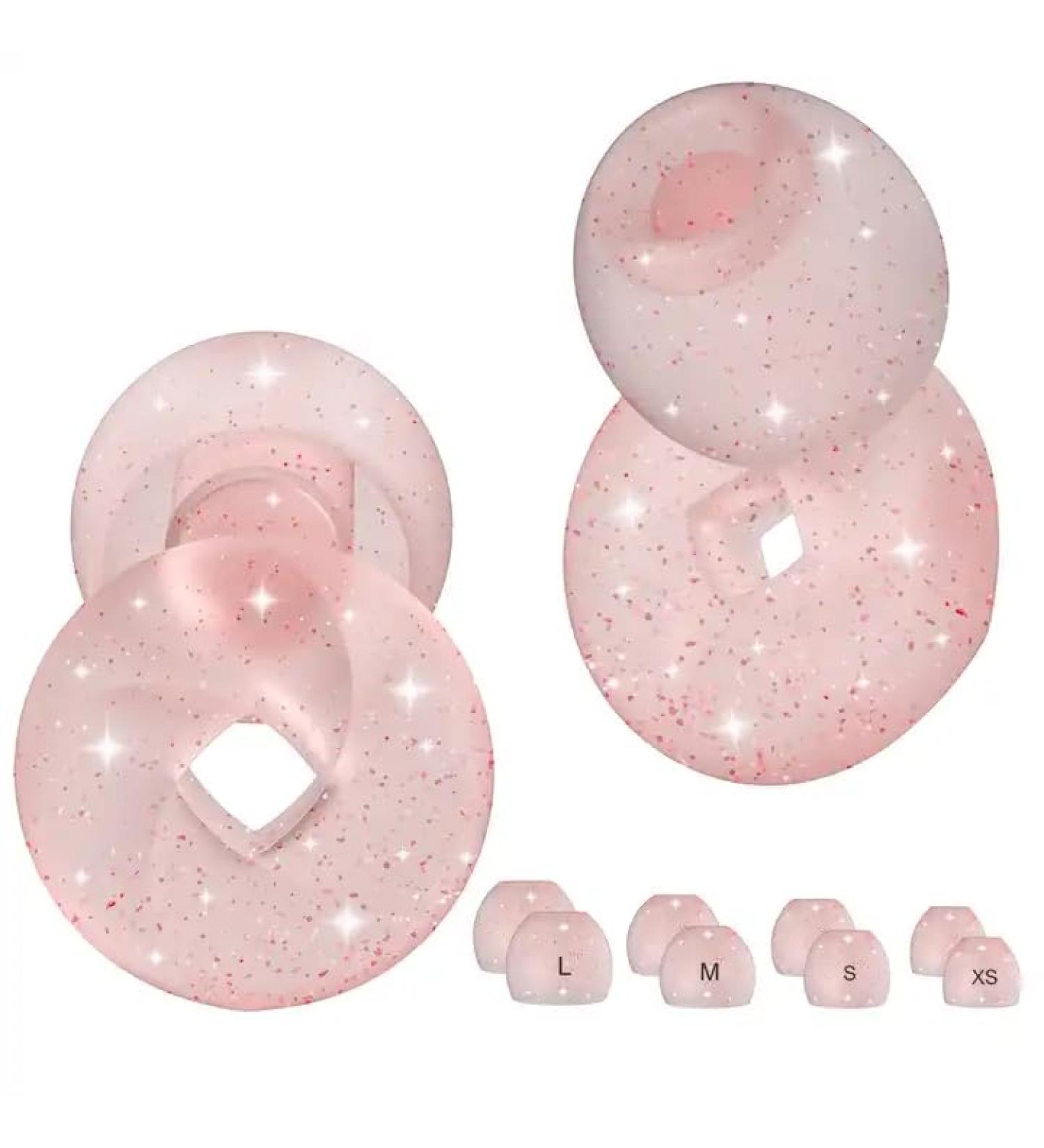 Pink Glitter Ear Plugs for Sleeping, Noise Reduction, Anti-Snoring, Swimming & Sports - Buy Online on GoSupps.com