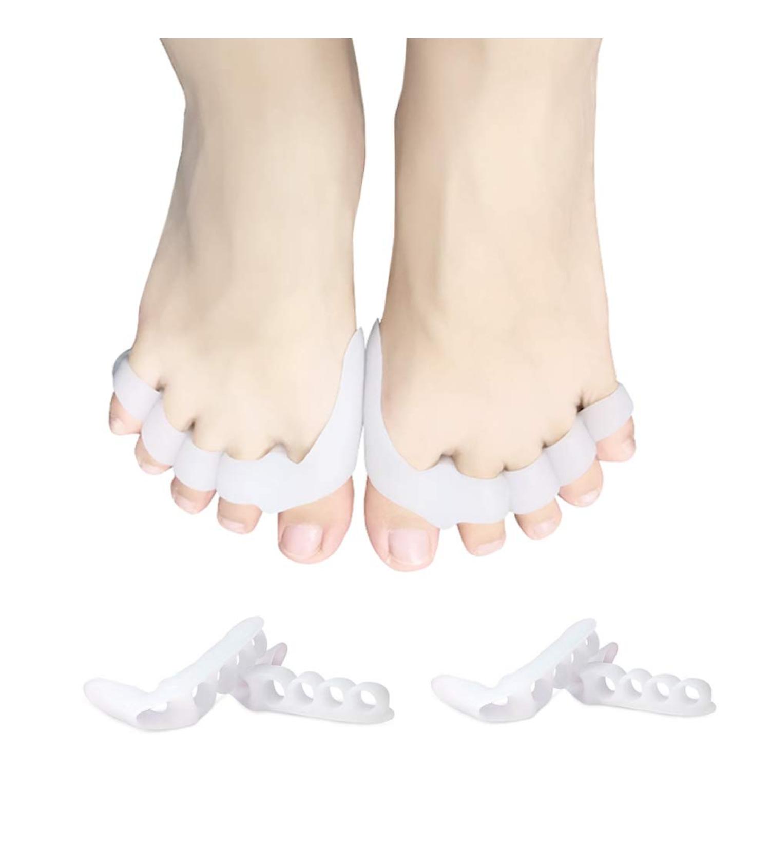 Toe Separators & Straighteners - Bunion Corrector for Hammertoe & Crooked Toes - Buy Online on GoSupps.com