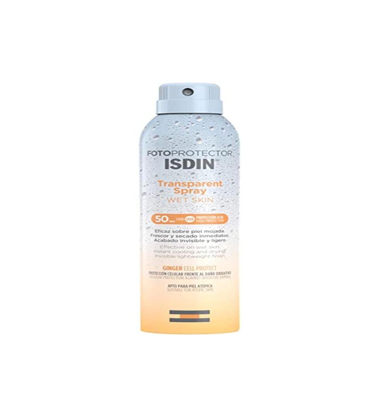 Isdin Fotoprotector Transp Wet-Skin Spf50+ Effective on wet skin - 250 ml