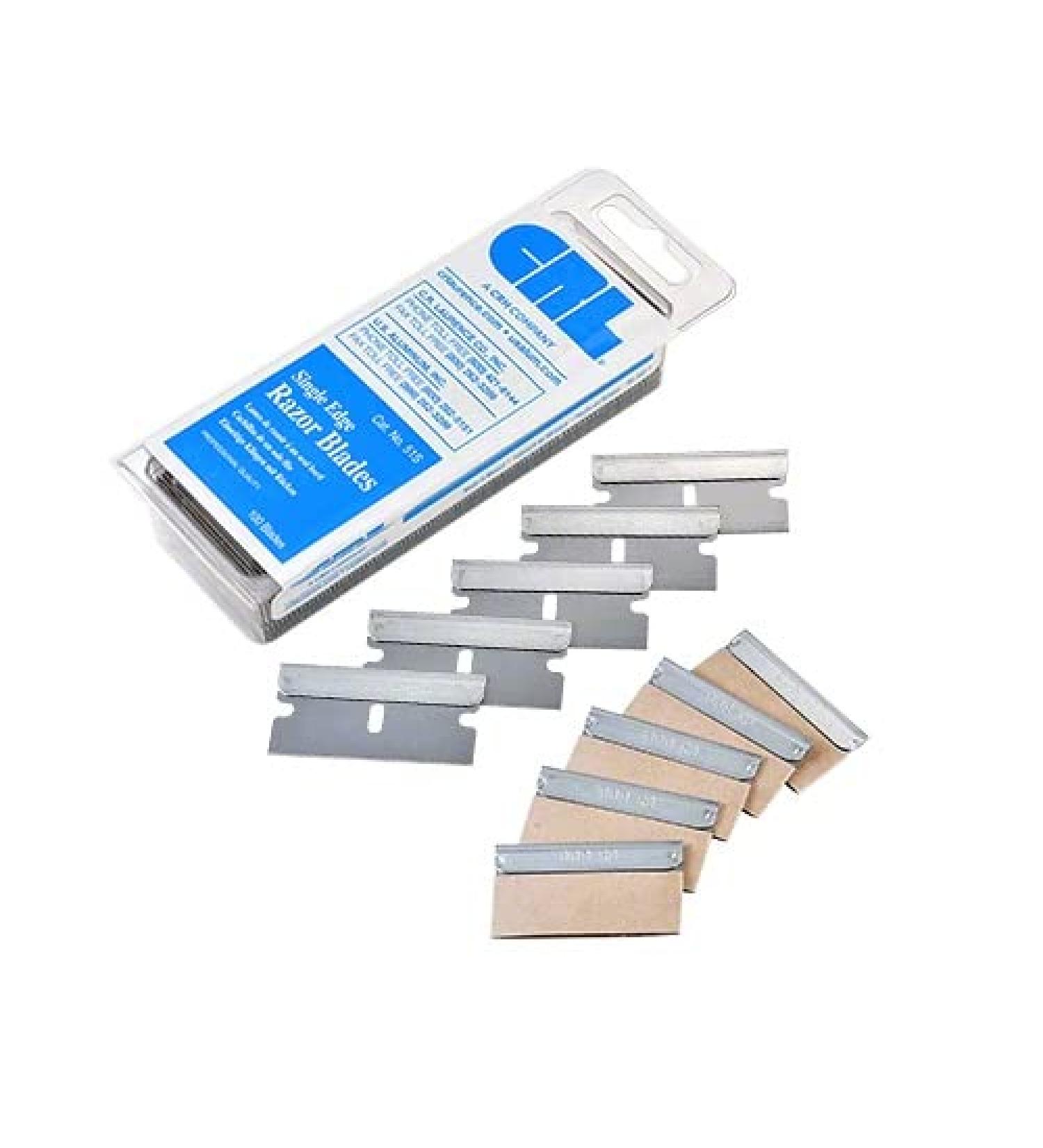 CRL Heavy Duty Mat Cutter Industrial Razor Blades - Box (100 blades)