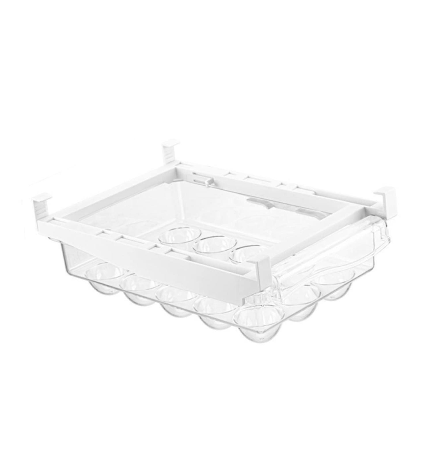 OSALADI Box Plastic Trays for Food Egg Holder for Fridge Eggs Container for Refrigerator Egg Rack re-usable - Buy Online on GoSupps.com