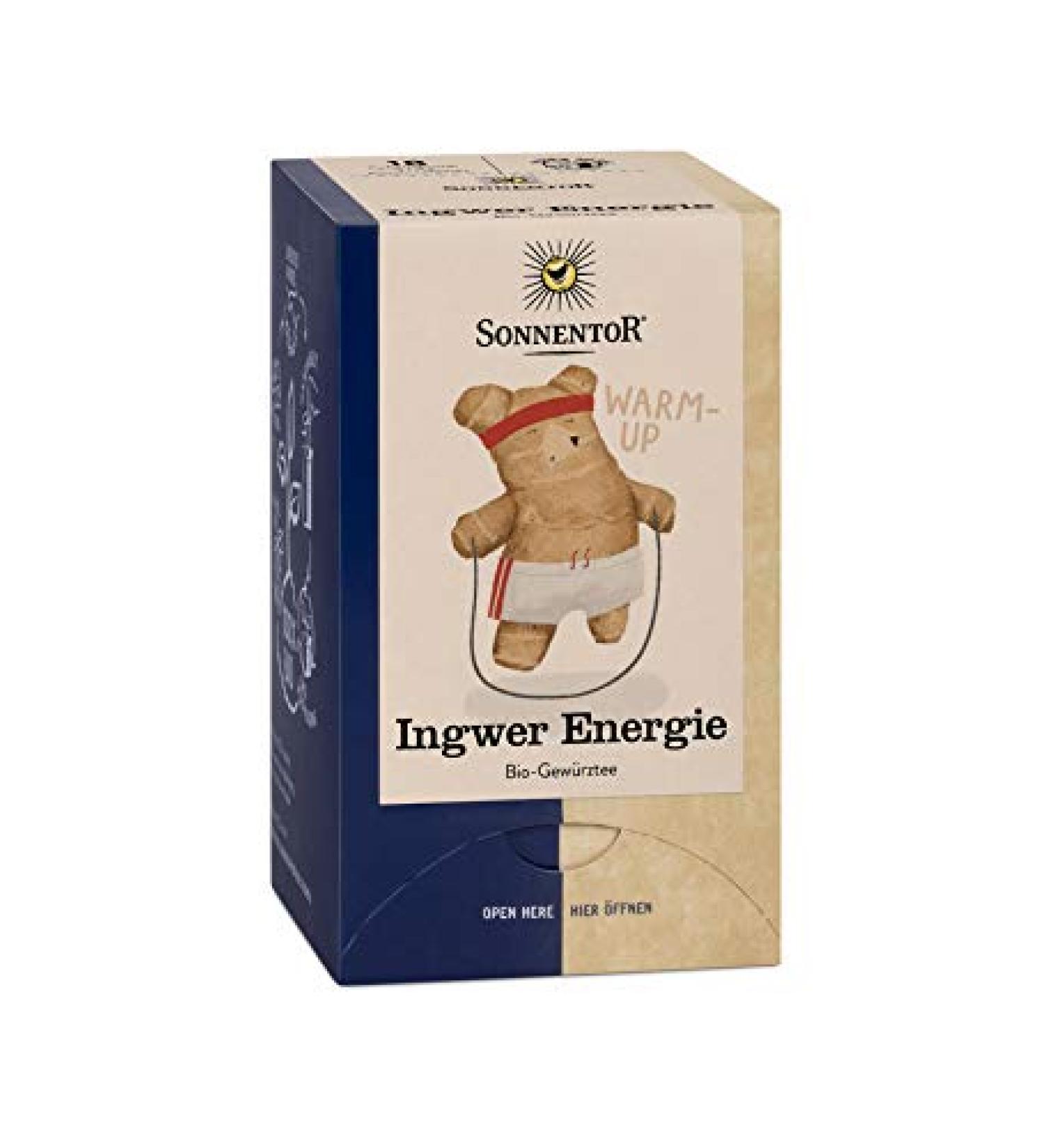 Sonnentor Sonnentor - Pack of 6 double-chamber organic ginger tea bags - 32.4 g