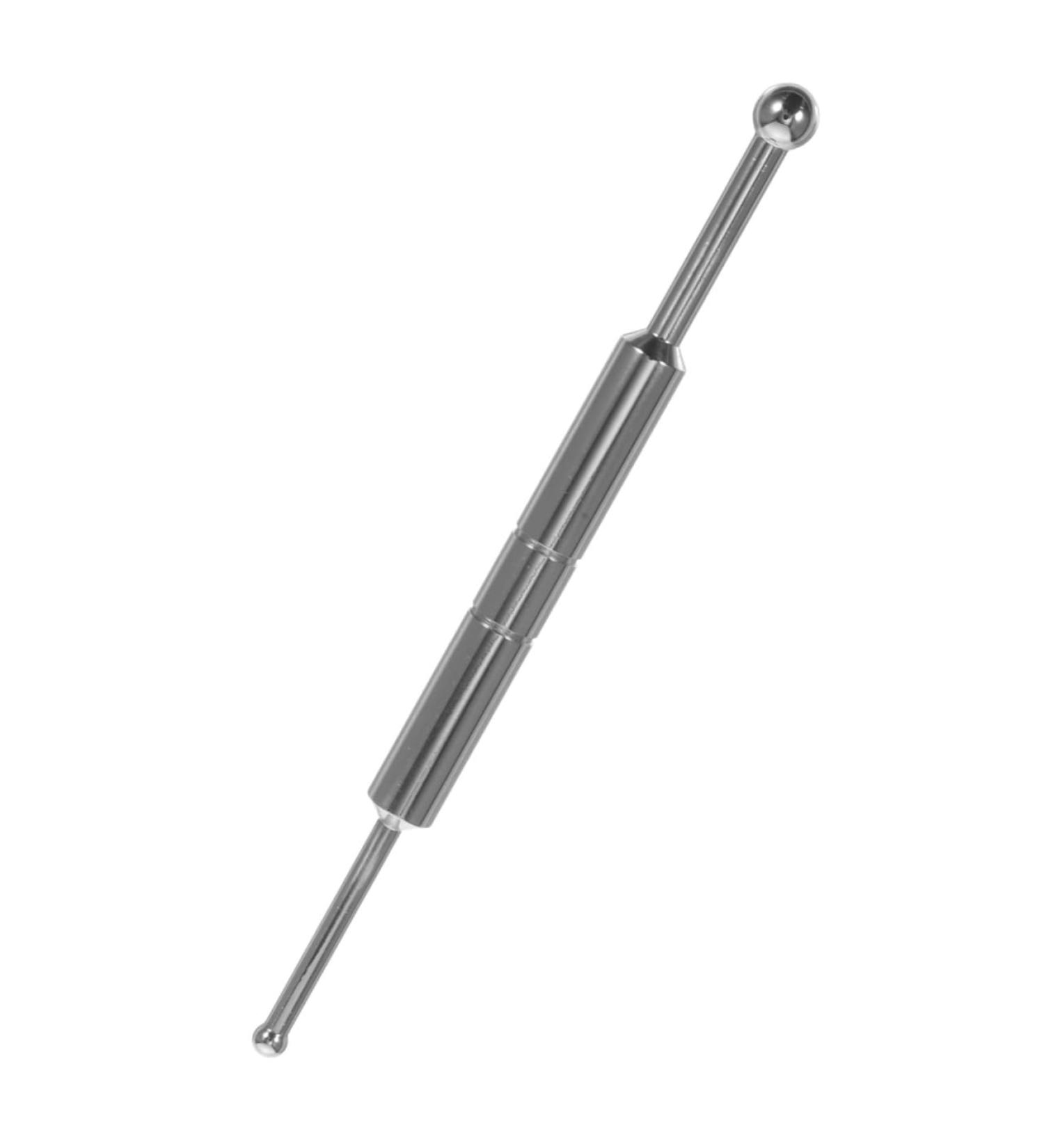 BeatifuFu Stainless Steel Face Reflex Zone Massage Device | Reusable Manual Acupuncture Rod for Facial Wellness - Buy Online on GoSupps.com