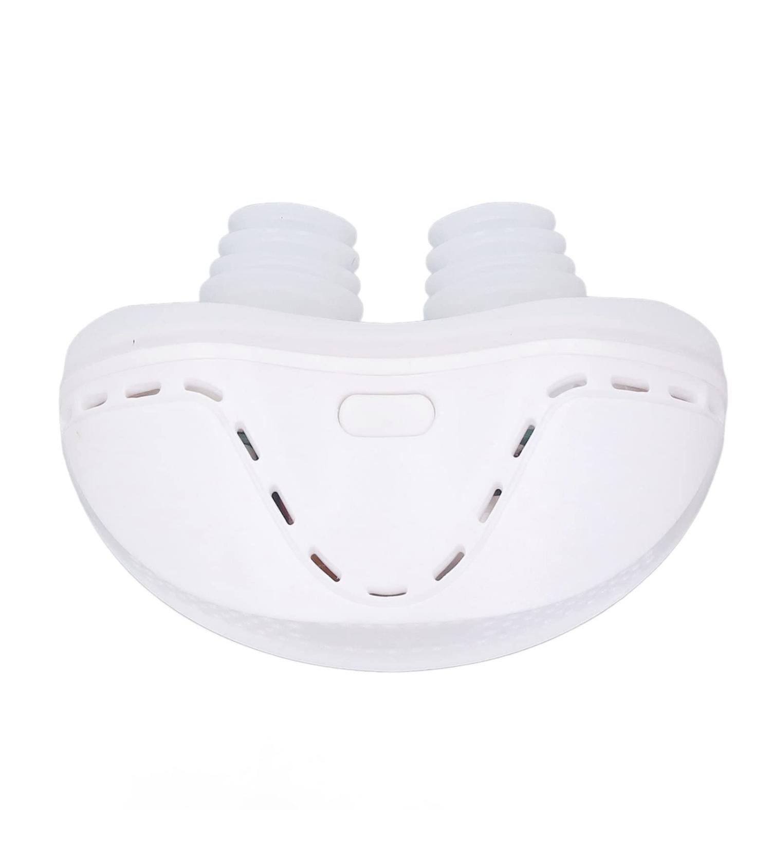 3-Speed Electric Snoring Relief Device for Daily Use - White - Buy Online on GoSupps.com