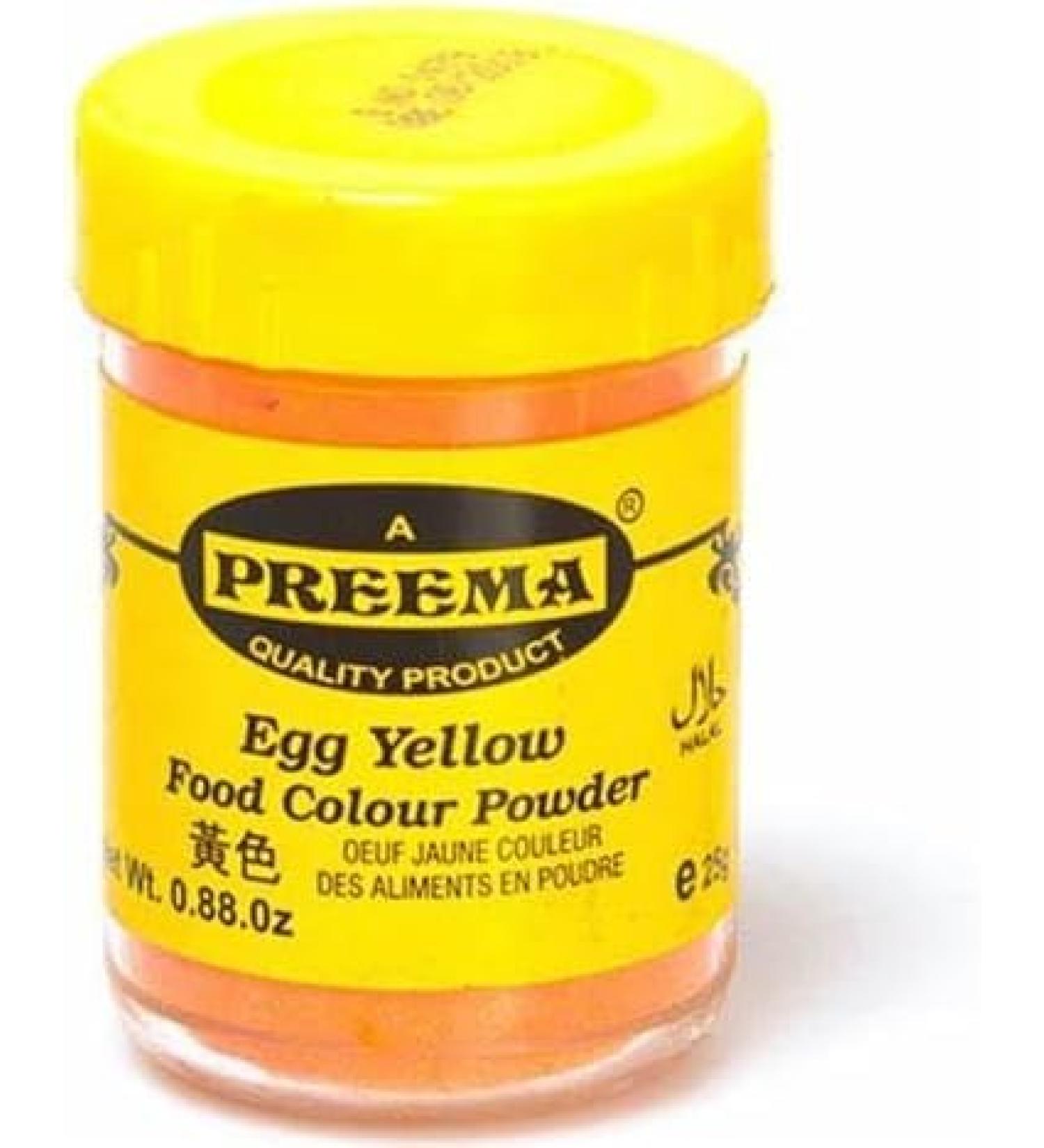 Preema Egg Yellow Food Colour Powder (25g X 5) |Egg Yellow Food Colour Powder | Used in baking and icing sugar | Can also be used in cooking - Buy Online on GoSupps.com