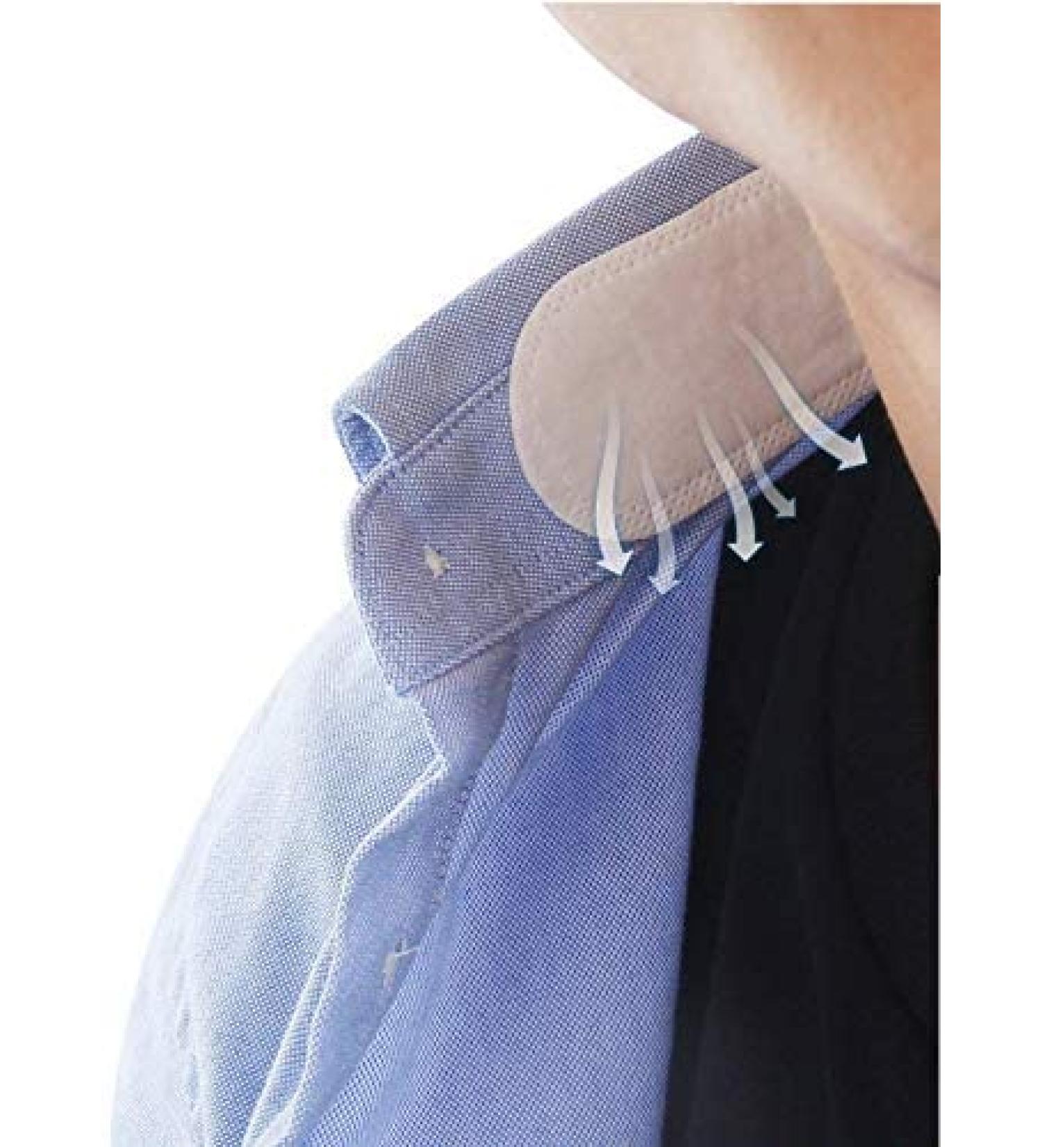 Disposable Collar Protector Sweat Pads - White Collar Grime 20 Pack COSCOD (Portable Version) - Buy Online on GoSupps.com
