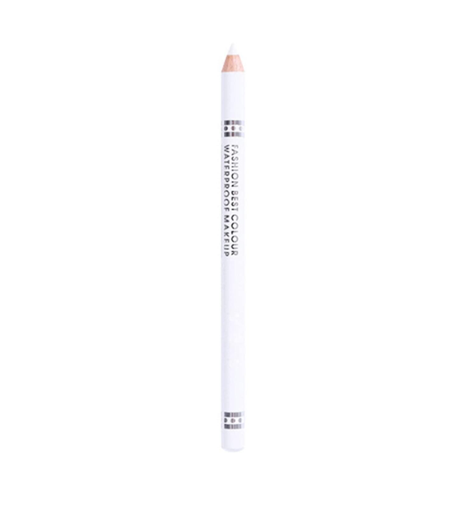 Eye Makeup Base 19 Colors Waterproof Eyeliner Pencil -Sweatproof Colorful Lip Liner Eyebrow Pencil Easy To Pencil Eyeliner Multi-purpose White Eyes (D One Size) - Buy Online on GoSupps.com