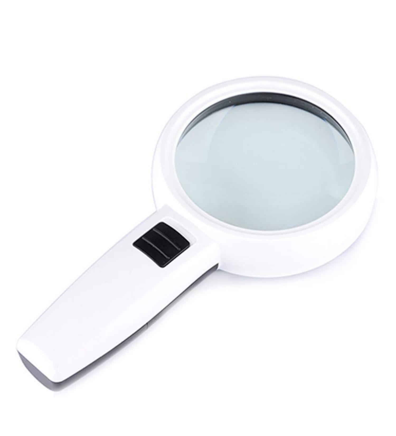 Magnifying Glasses Educational Hobby Magnifiers Illuminated Magnifying Glass with Led Elderly/Low Vision/Child Students Read Books Comfortable Anniversary - Buy Online on GoSupps.com