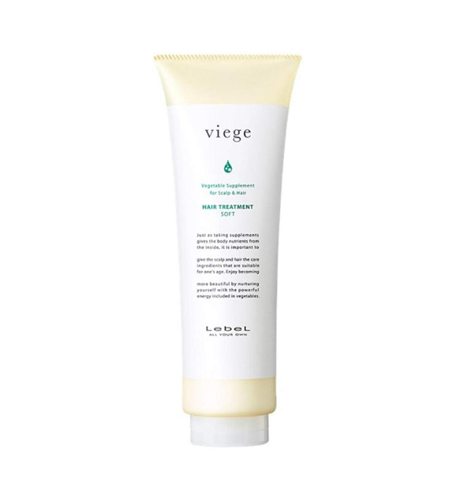 Lebel Viege Hair Treatment Soft 240ml | Premium Hair Care for All Hair Types | International Shipping Available - Buy Online on GoSupps.com