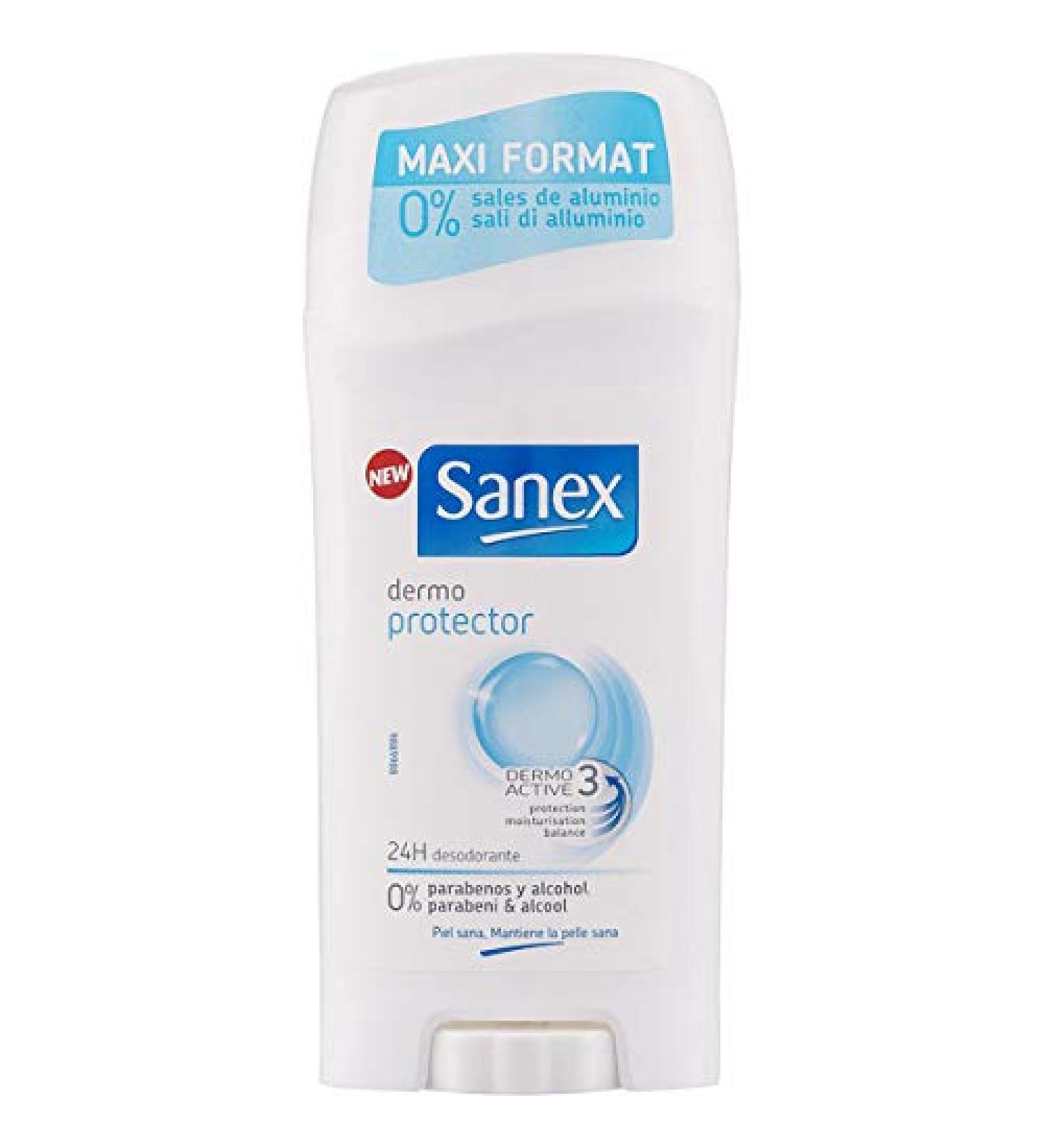 Sanex Sanex Dermo Protector Deodorant Stick 65ml (Pack of 3)
