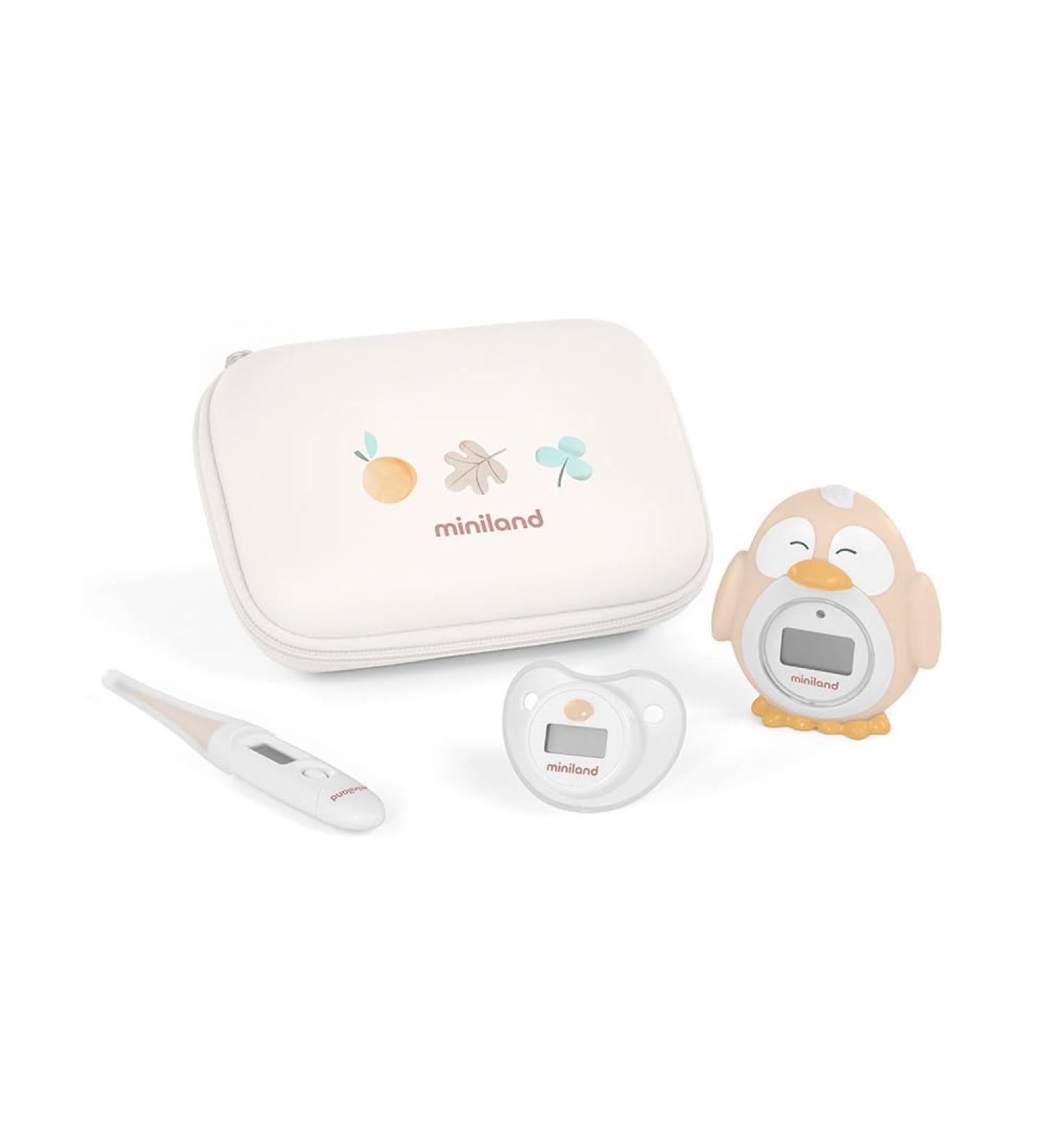 Buy Miniland Thermokit Valencia: Set of 3 Baby Thermometers in Practical Case - International Shipping Available - Buy Online on GoSupps.com