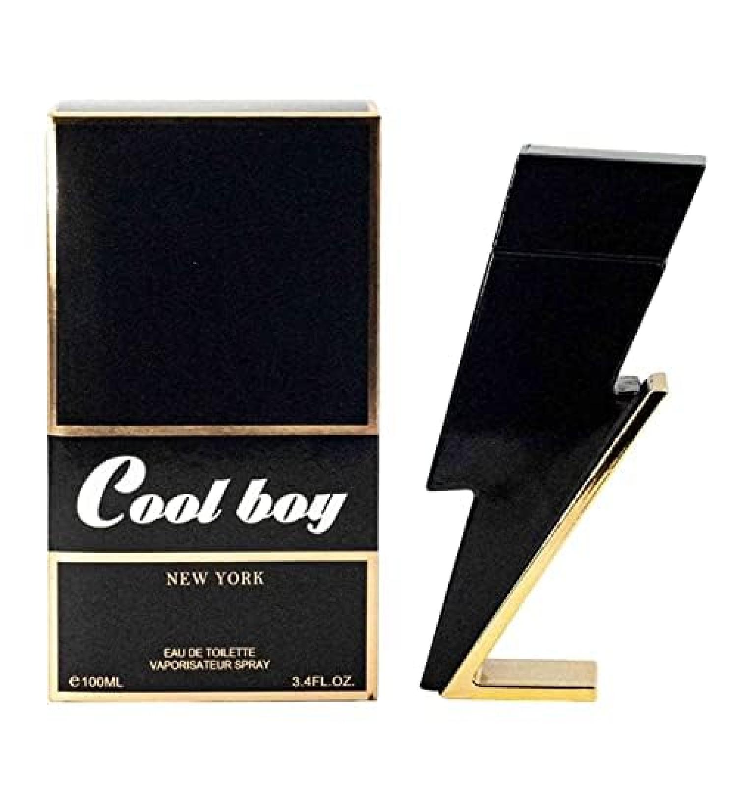 Cool Boy Cologne for Men (Inspired by Bad Boy) 3.4oz/100ml Natural Spray Long Lasting fragrance for Men
