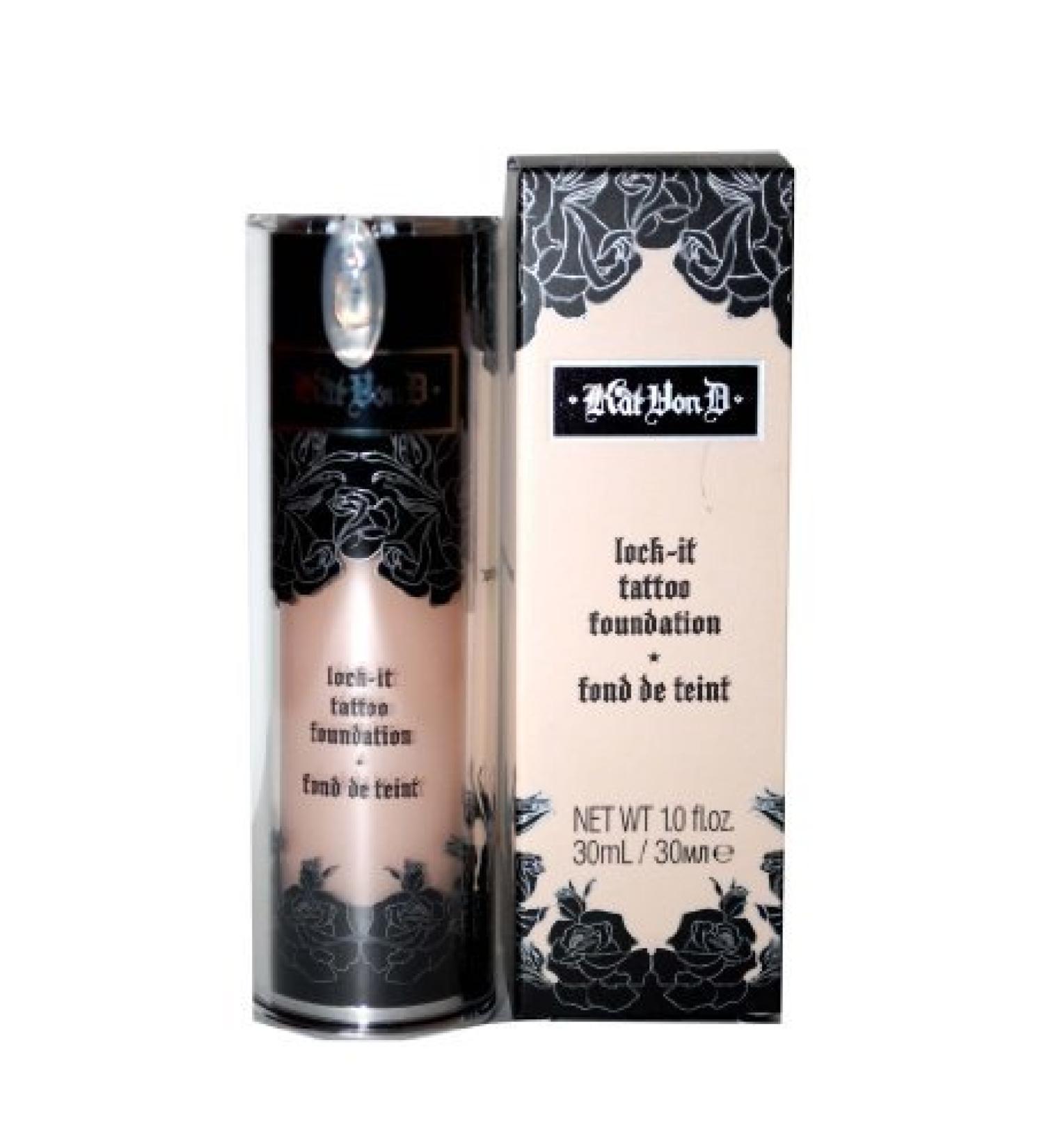 Kat Von D Lock-It Tattoo Base Light 44 Foundation