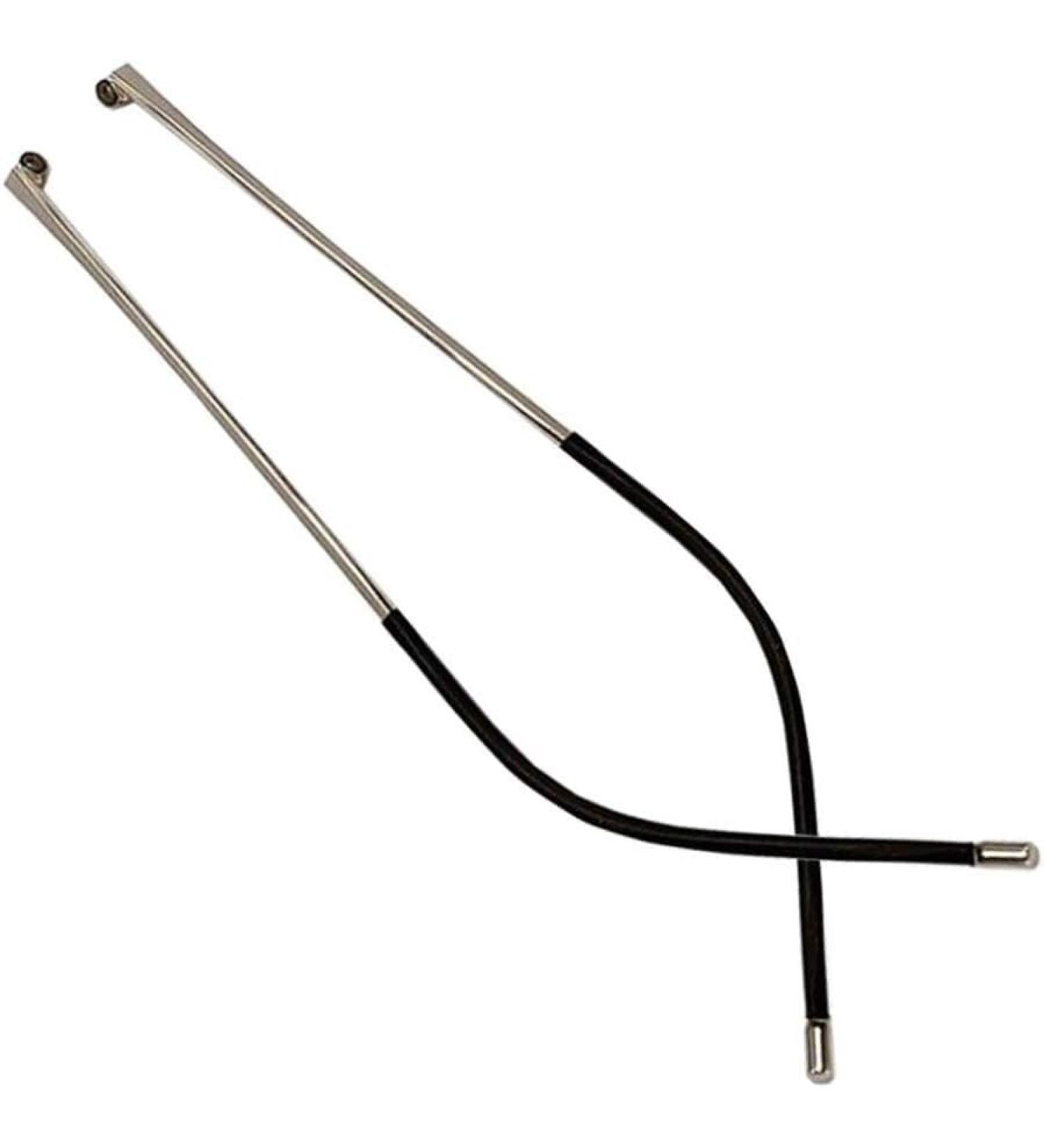 Qdragvoi Exchange of the glasses brackets Temple glasses spare bracket arm frame glasses glasses replacement accessories 1 pair of vintage-glass metal frame-B gellese glasses