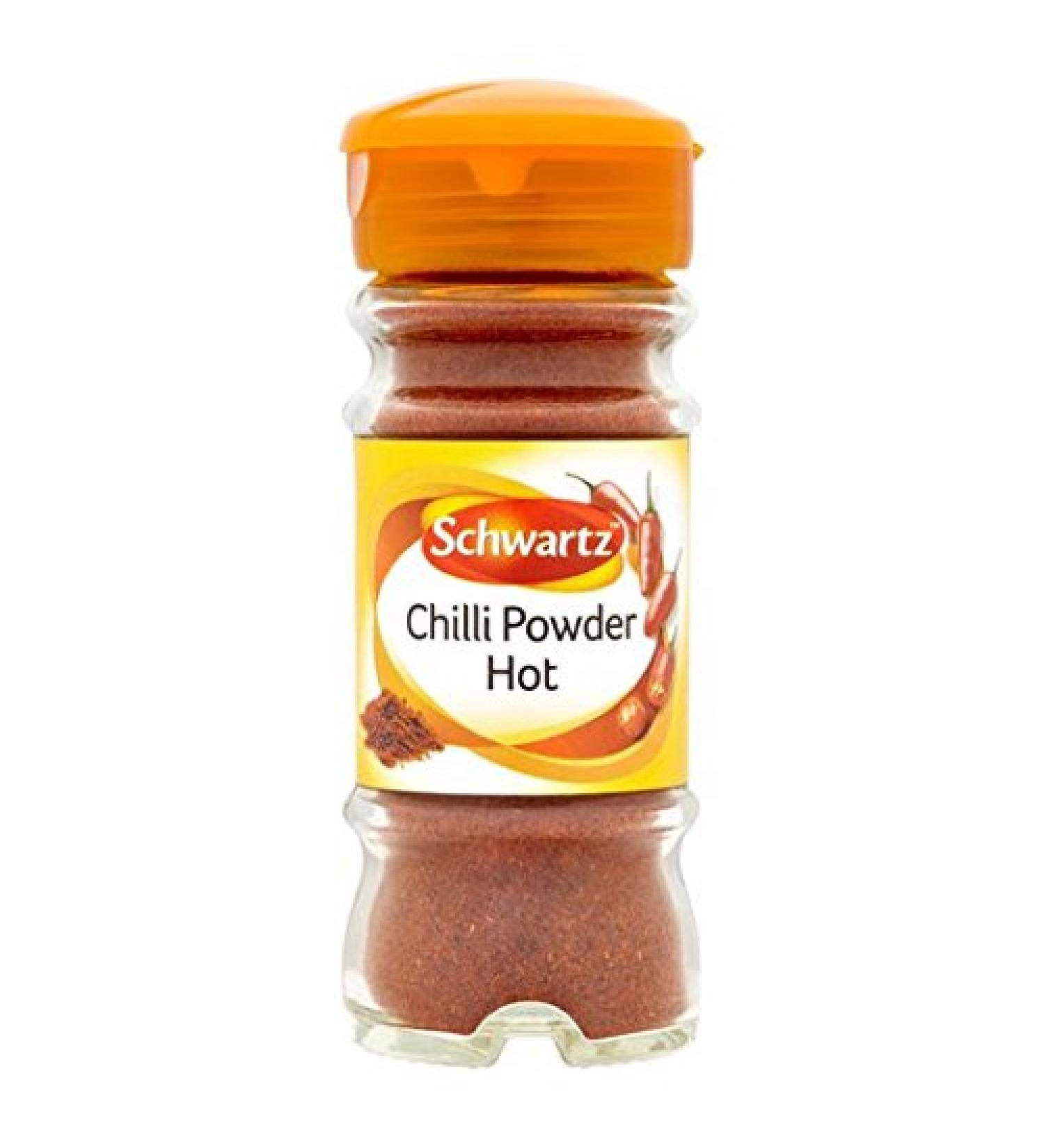 Schwartz Schwartz Hot Chilli Powder Pot 38 g