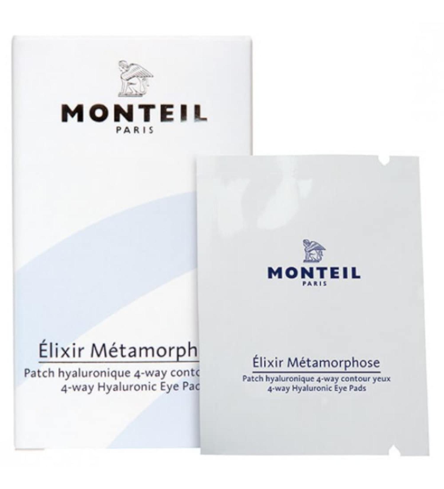 Monteil Elixir Metamorphose femme/women 4-way Hyaluronic Eye Pads 1 pack (1 x 18 ml)