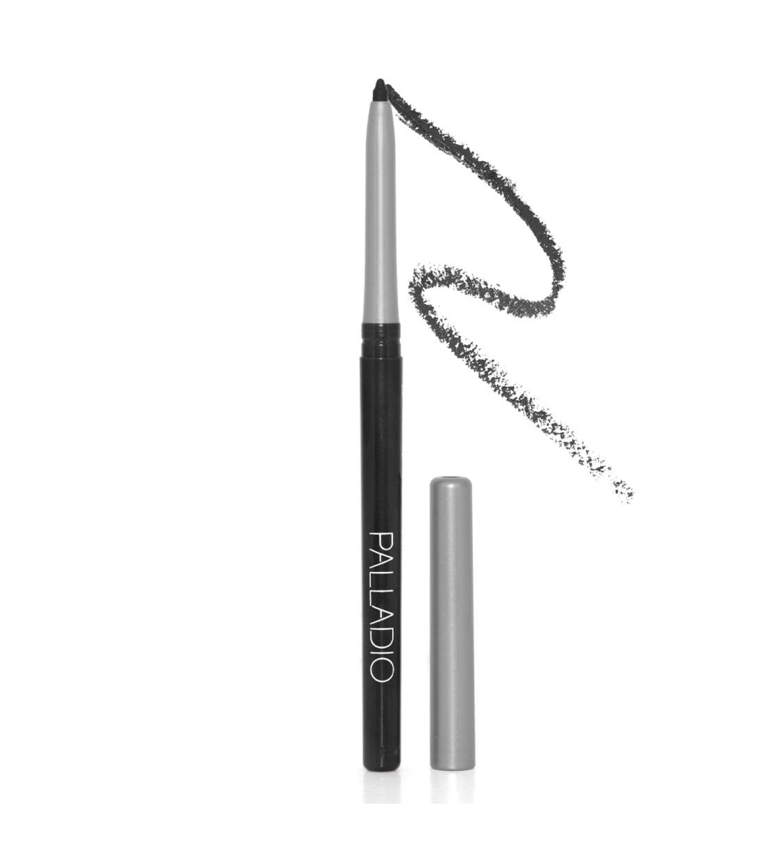 Palladio Retractable Waterproof Eyeliner - Richly Pigmented Smokey Eye Liner for Long Lasting Wear, No Sharpening Needed - 0.01 Fl Oz (Pack of 1) - Buy Online on GoSupps.com