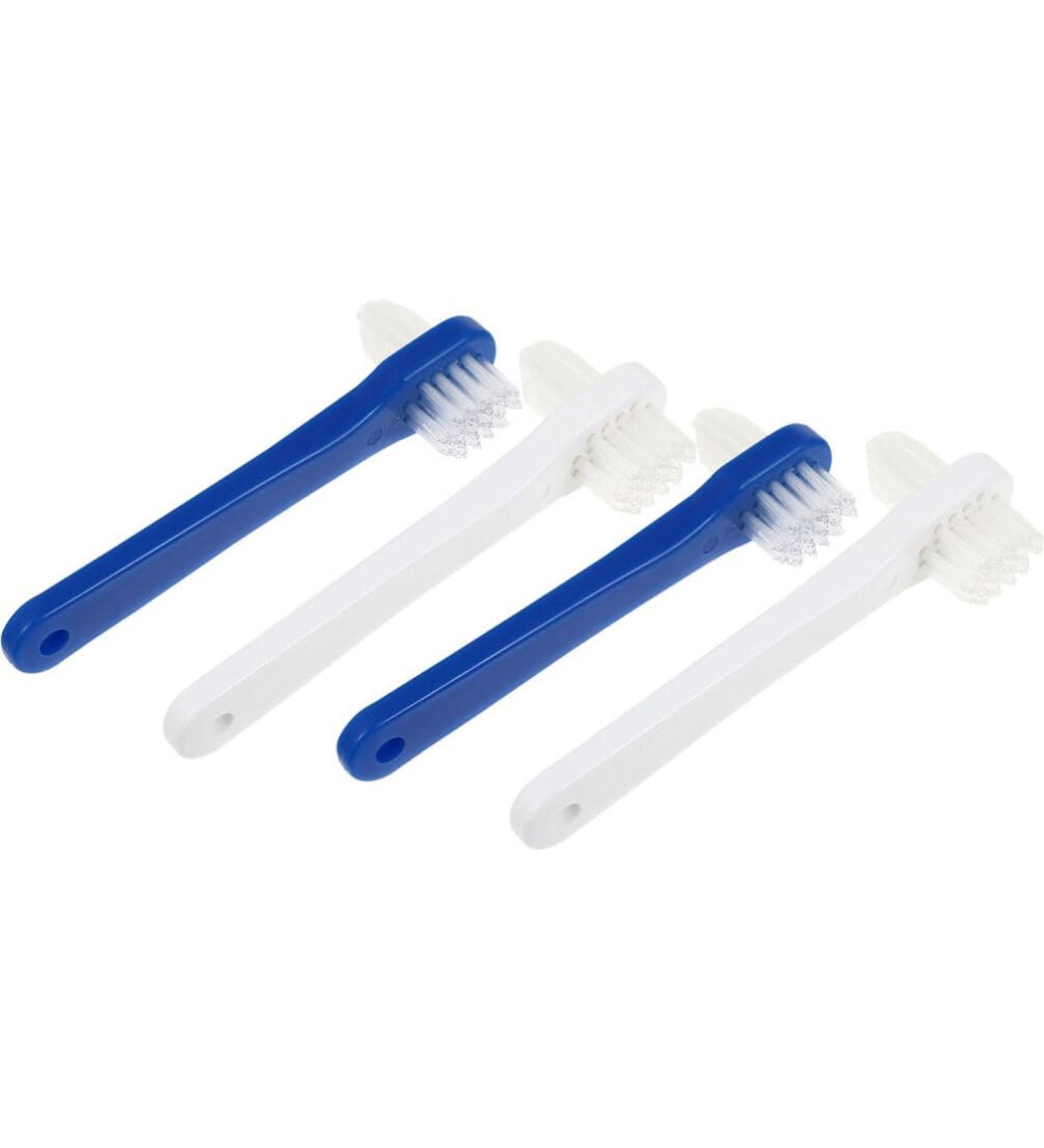 Healeved 8 STK Double -headed false toothbrush interdental brush partial prosthesis double -sided prosthesis brush household appliances brush friends wisks tools cozy braces