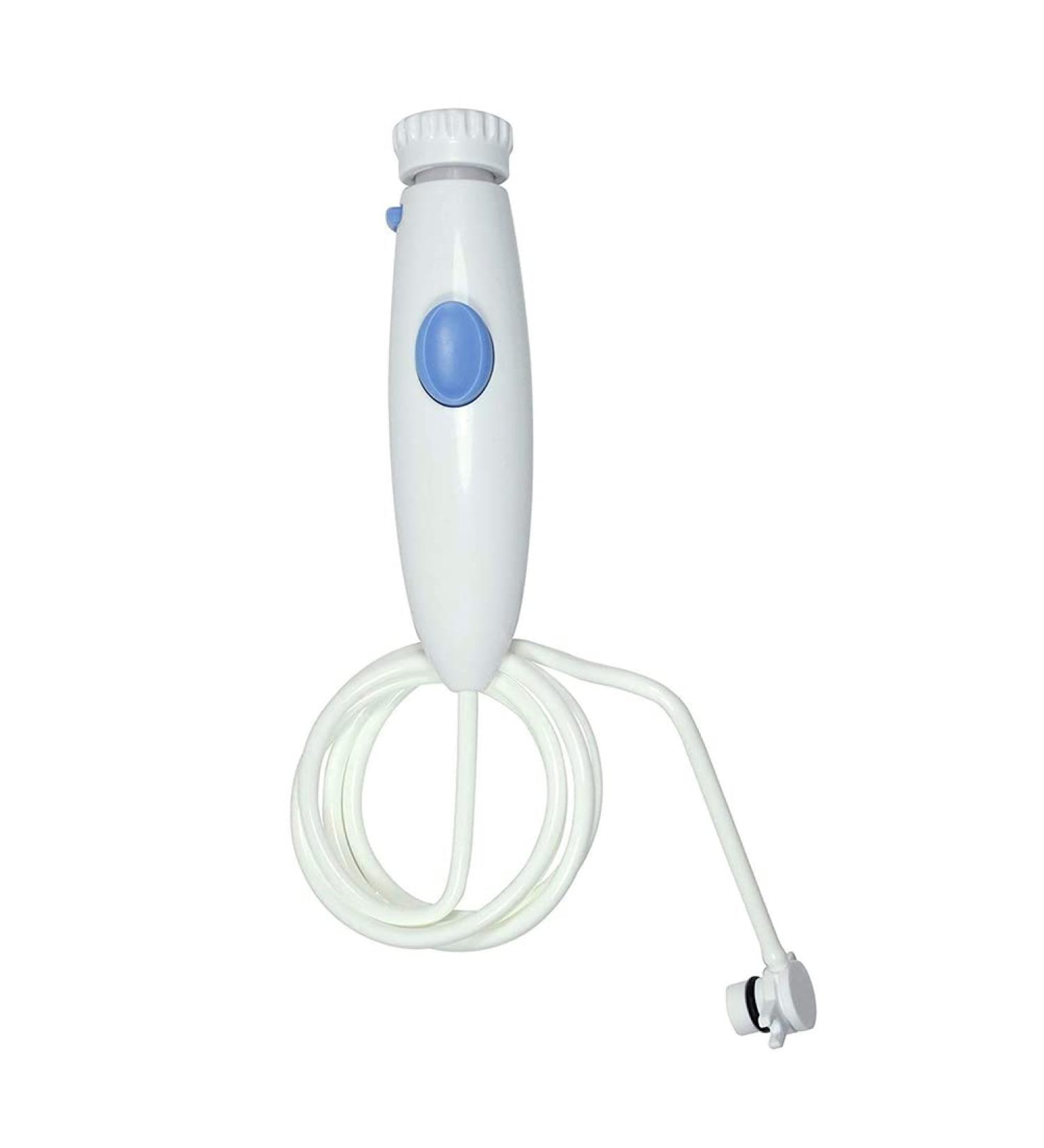 Haodasi Water Hose Plastic Handle - Replacement Tube for Waterpik Oral Irrigator WP-100/130/660/900 - Button White | Oral Hygiene Accessories - Buy Online on GoSupps.com