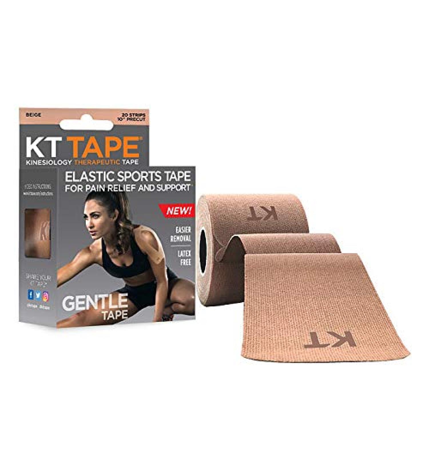 KT Gentle Cotton Kinesiology Tape (Box of 20)