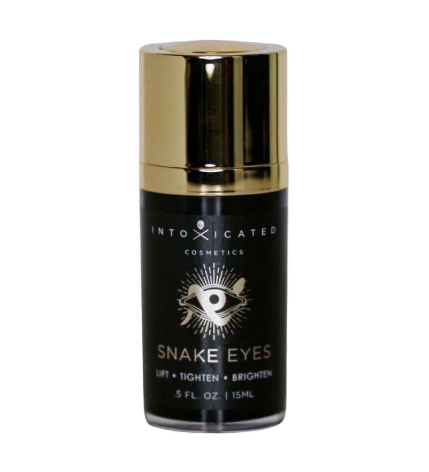 Intoxicated Cosmetics Snake Eyes Eye Serum 15 ml - Bakuchiol Under Eye Solution for Women and Men - Lift | Tighten | Brighten - Buy Online on GoSupps.com