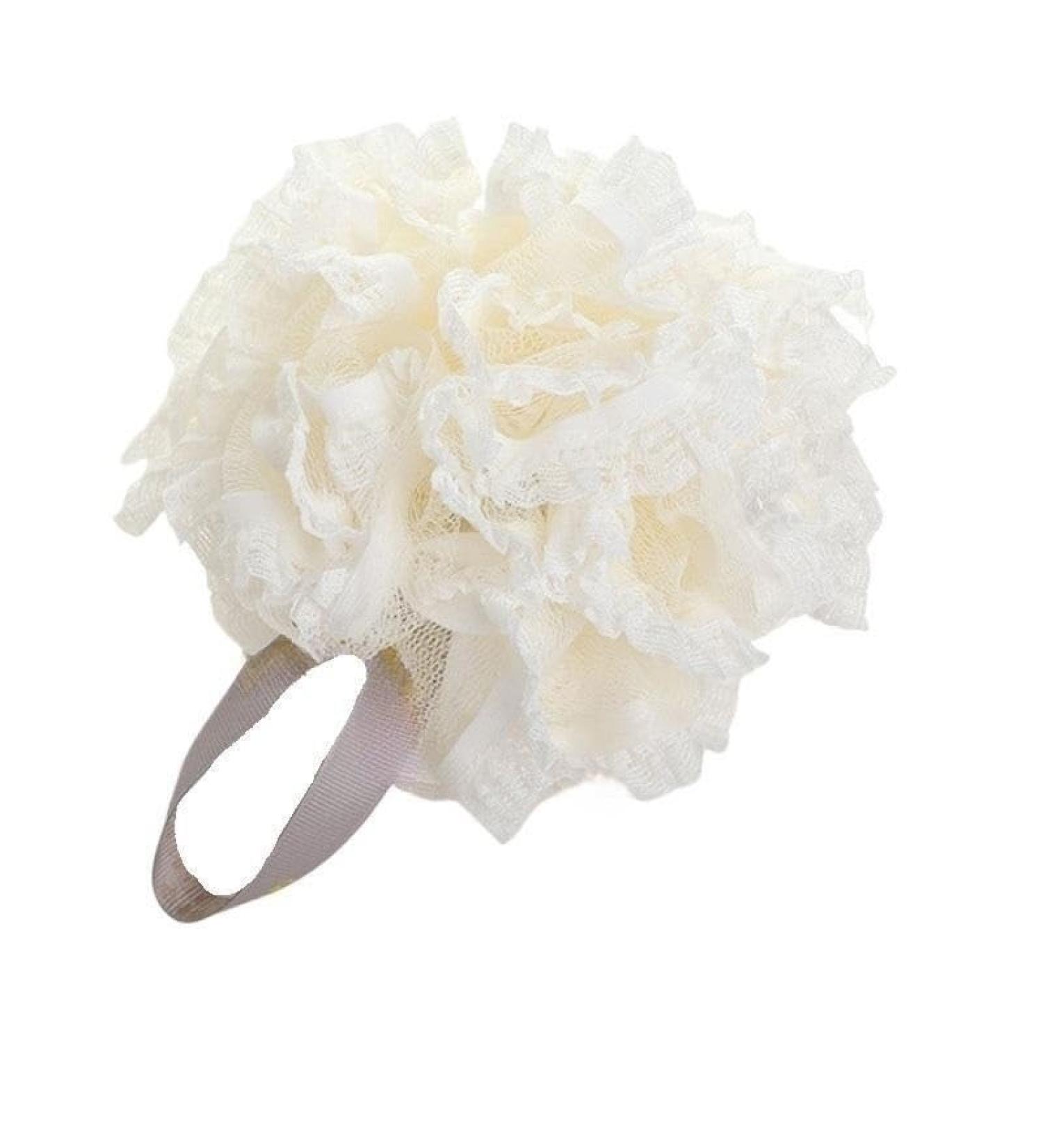 Bath Sponges for Adults Bath Sponge Mesh Pouf Bath Sponge Foam Loofah Sponge (Size : White) - Buy Online on GoSupps.com