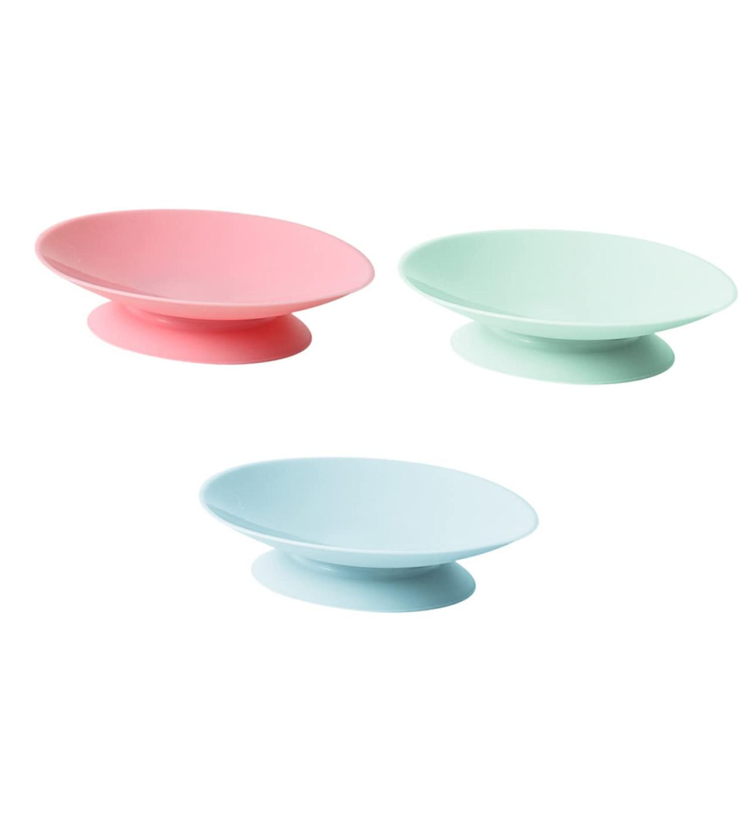 3pcs Kids Bowl Suction Pad Stickers | Anti-Fall Silica Gel Cups for Healeved - Buy Online on GoSupps.com