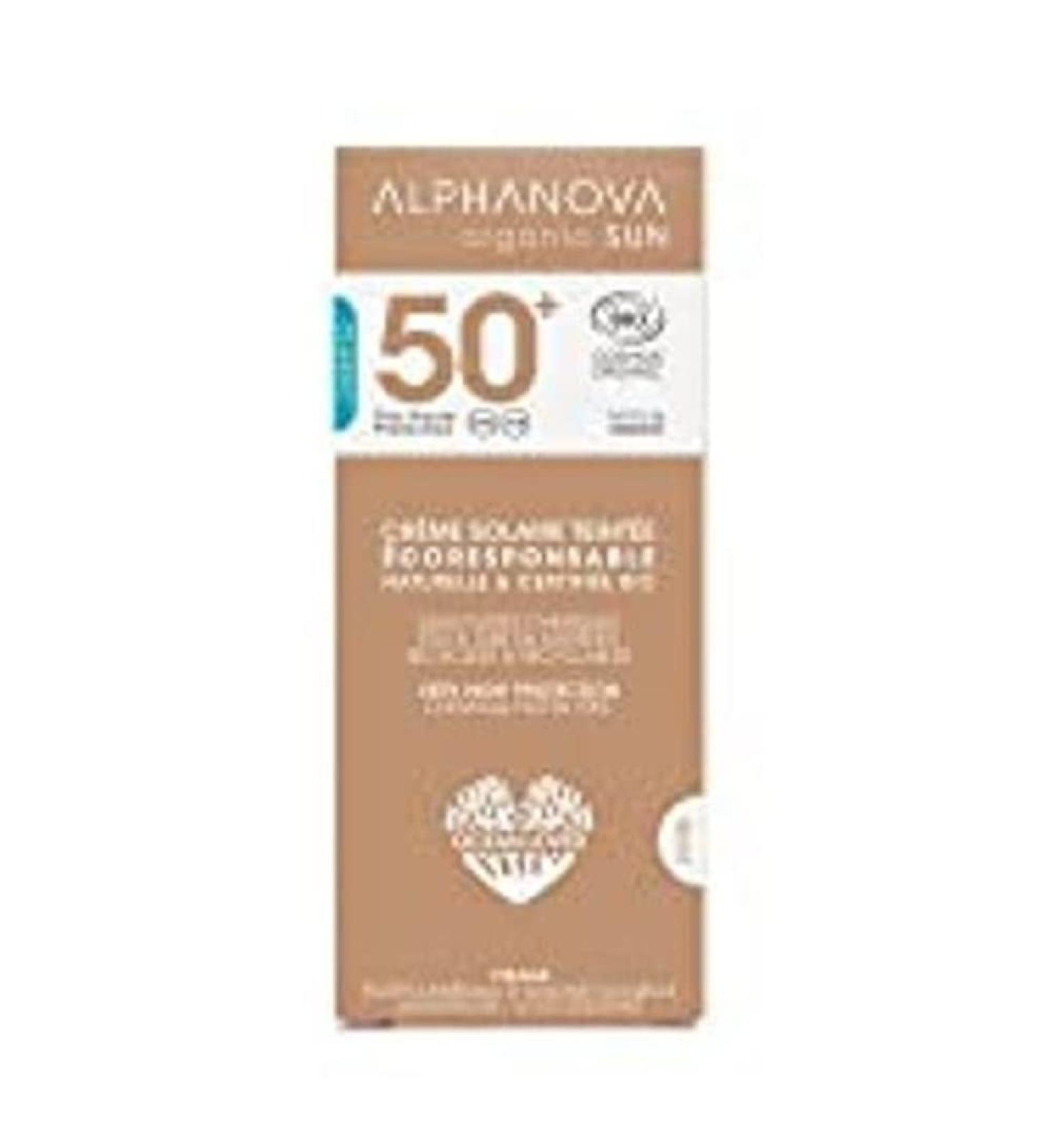 Tinted Sunscreen Medium Organic SPF 50+ - 50g