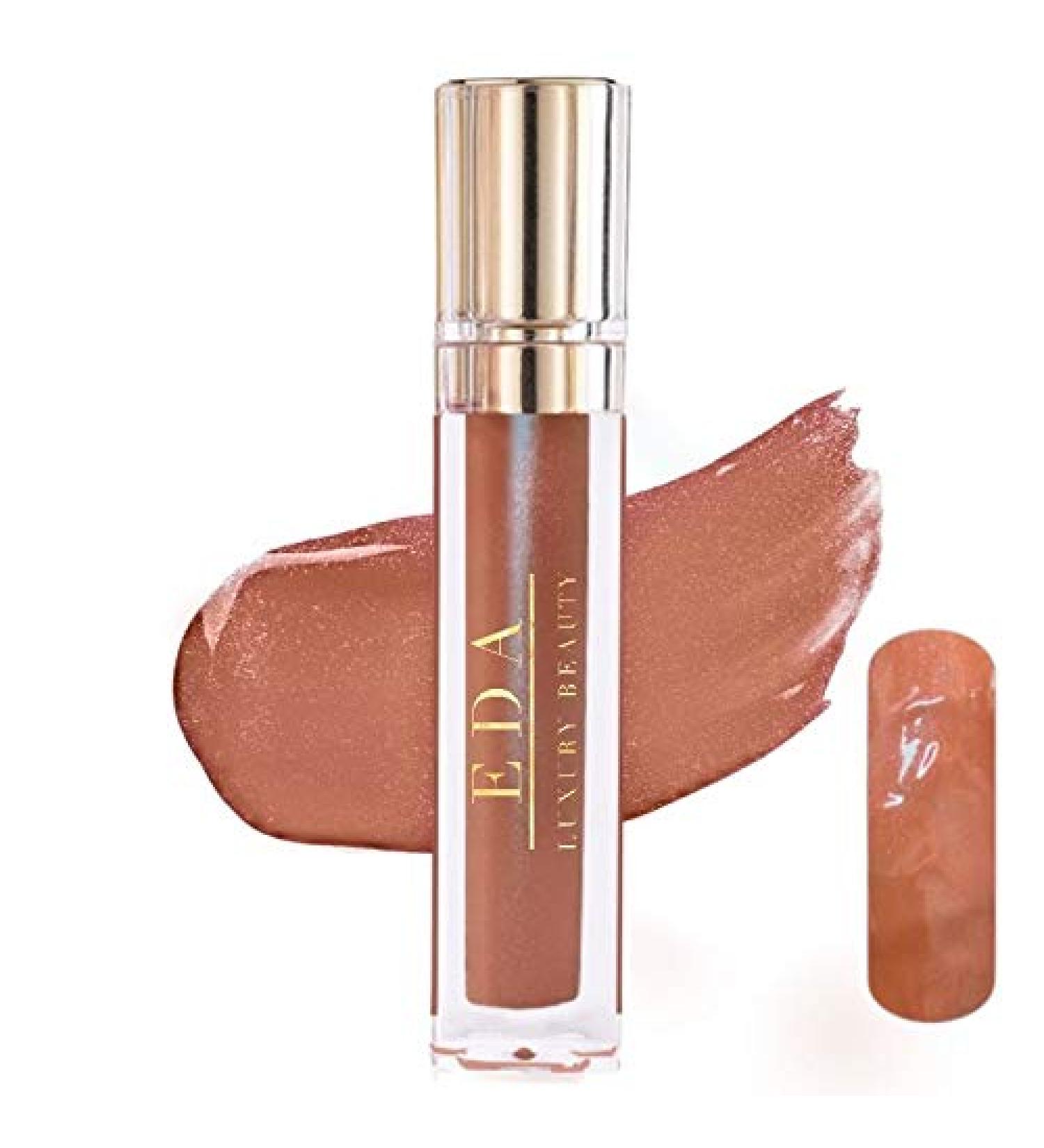 Royal Honey Nude Diamond Shine Lip Gloss | Vegan Long Lasting High Pigment | Super Shiny Creamy Color - Professional Makeup - Buy Online on GoSupps.com
