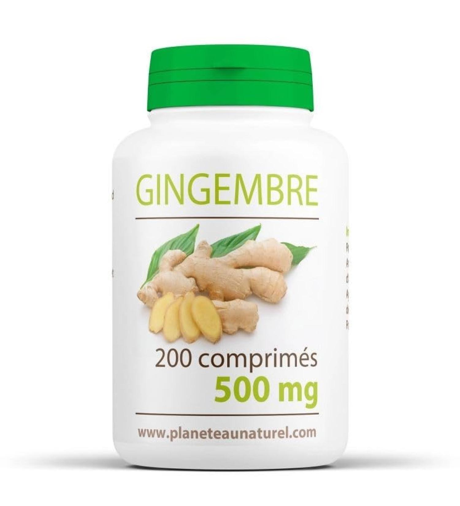 Ginger - 500 mg - 200 tablets - Buy Online on GoSupps.com