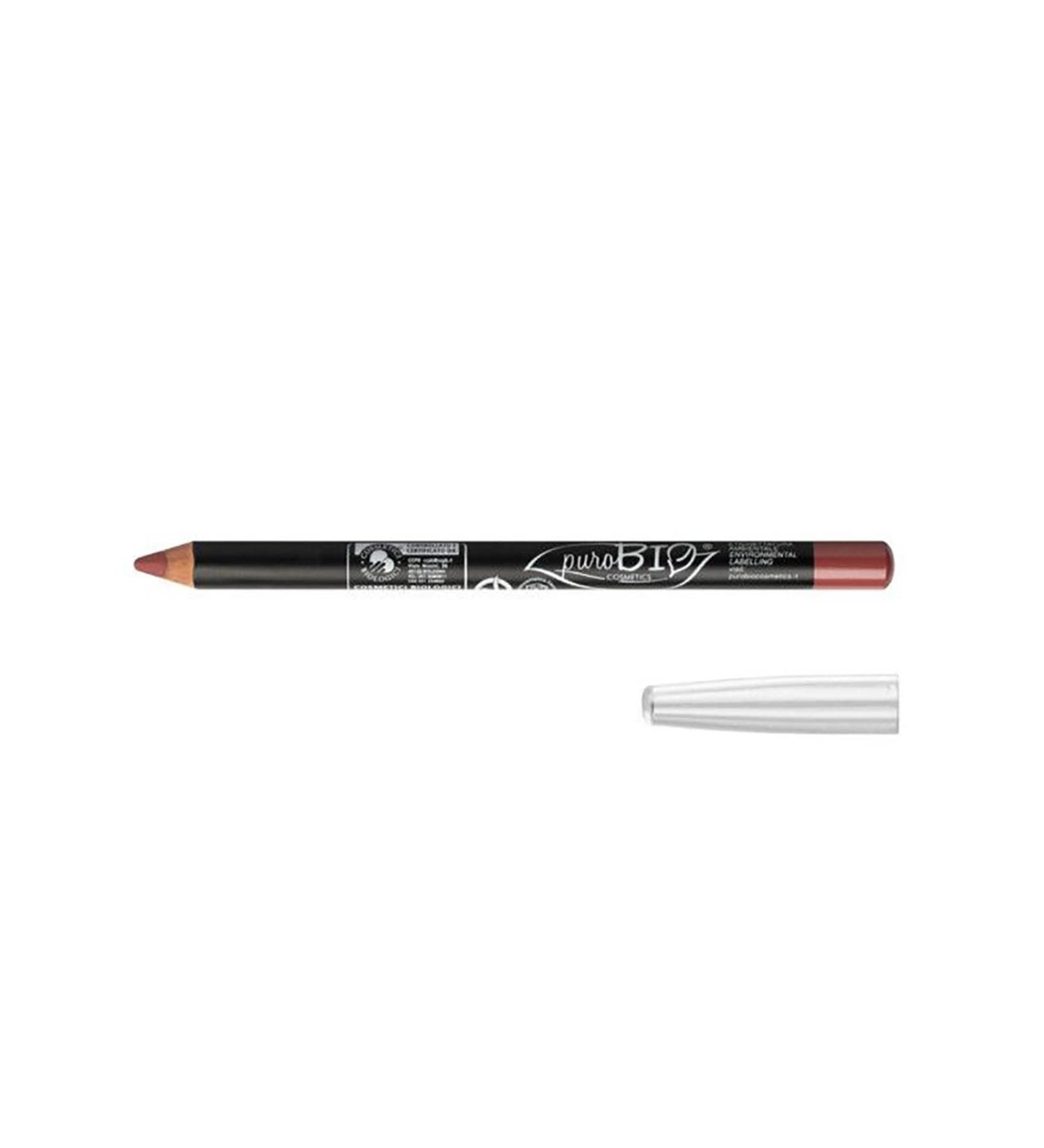 PUROBIO Nude Lipstick - Eco-Friendly Makeup Pencil | Long-Lasting & Hydrating | International Shipping - Buy Online on GoSupps.com
