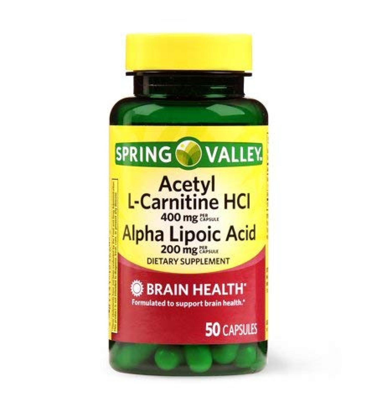 Evaxo Acetyl L-Carnitine HCL Alpha Lipoic Acid Capsules 3 pk. / 50 Ct
