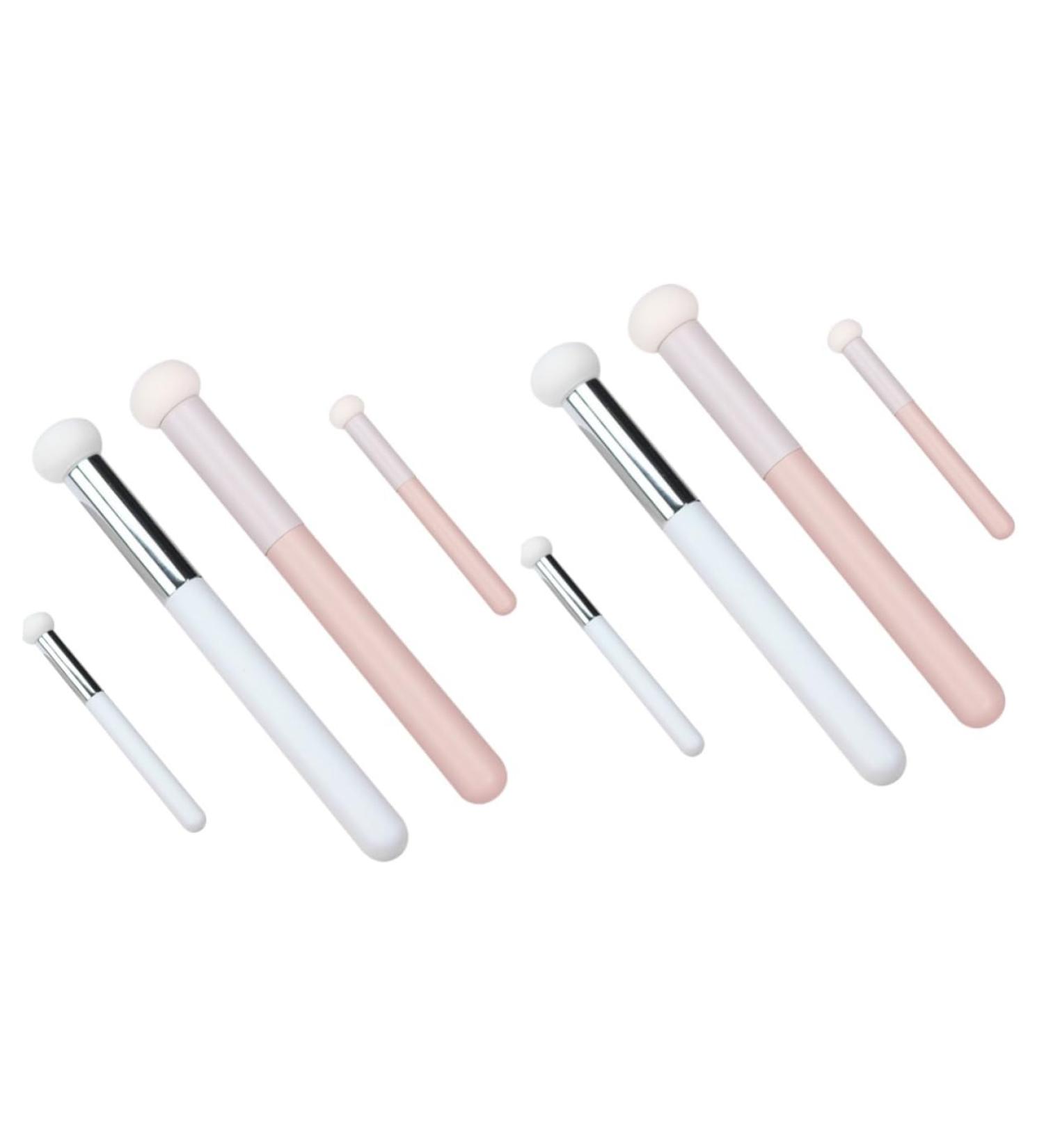 FRCOLOR 8 Pcs Makeup Concealer Tools Set - Professional Sponge Brushes & Makeup Sticks with Wooden Handles - Perfect for Flawless Skin - Buy Online on GoSupps.com