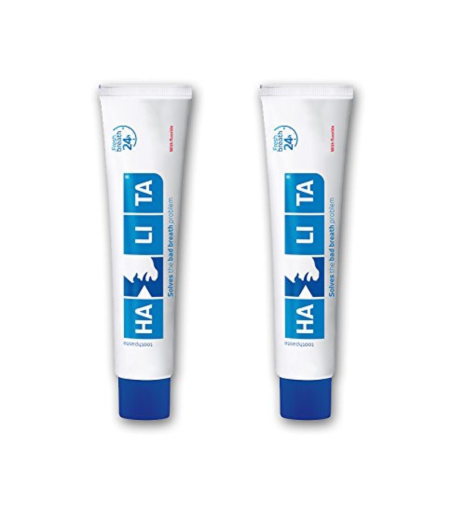 2 x halita toothpaste 2x75ml