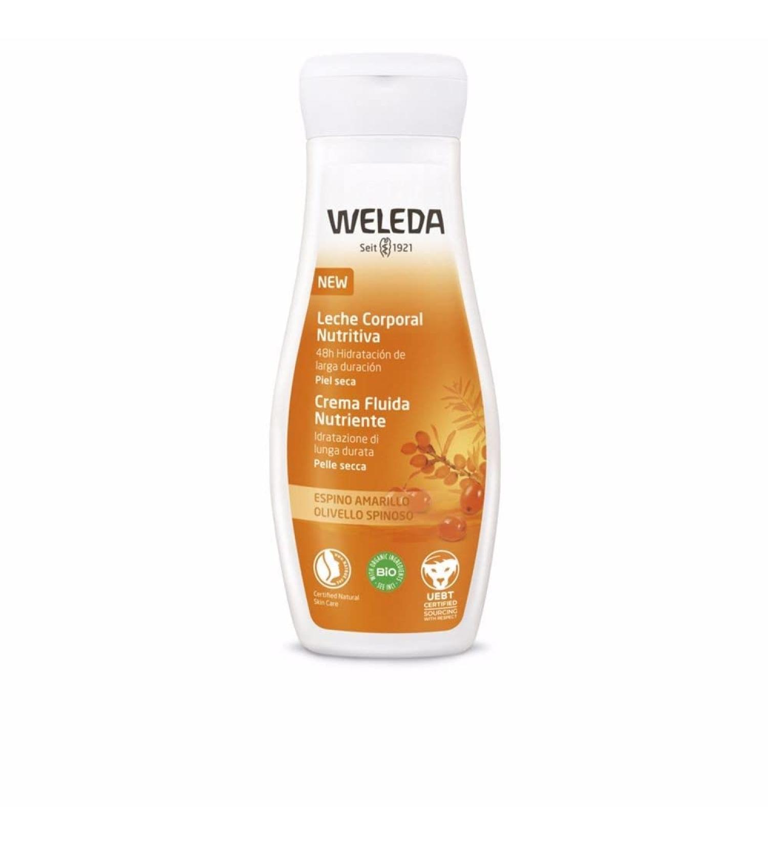 Weleda Hydrating Body Lotion with Sea Buckthorn Extract - 6.8 fl oz (200 ml) - Buy Online on GoSupps.com