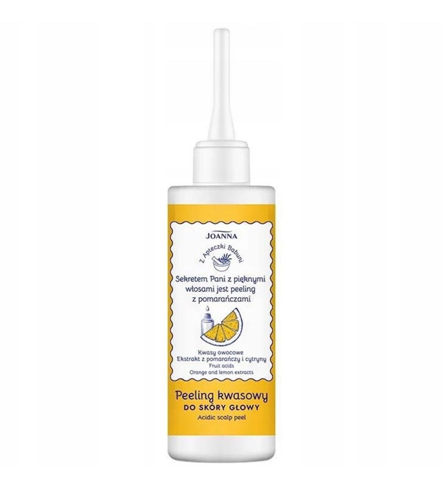 JOANNA De Trousse de premiers soins Babuni Peeling acide pour cuir chevelu 150ml
