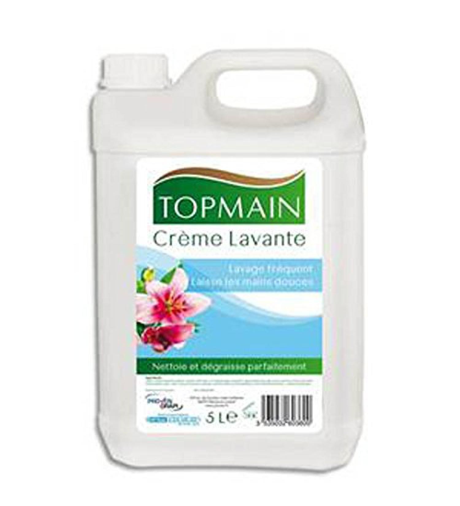 Visiodirect 5-liter container of liquid washing cream with floral fragrance