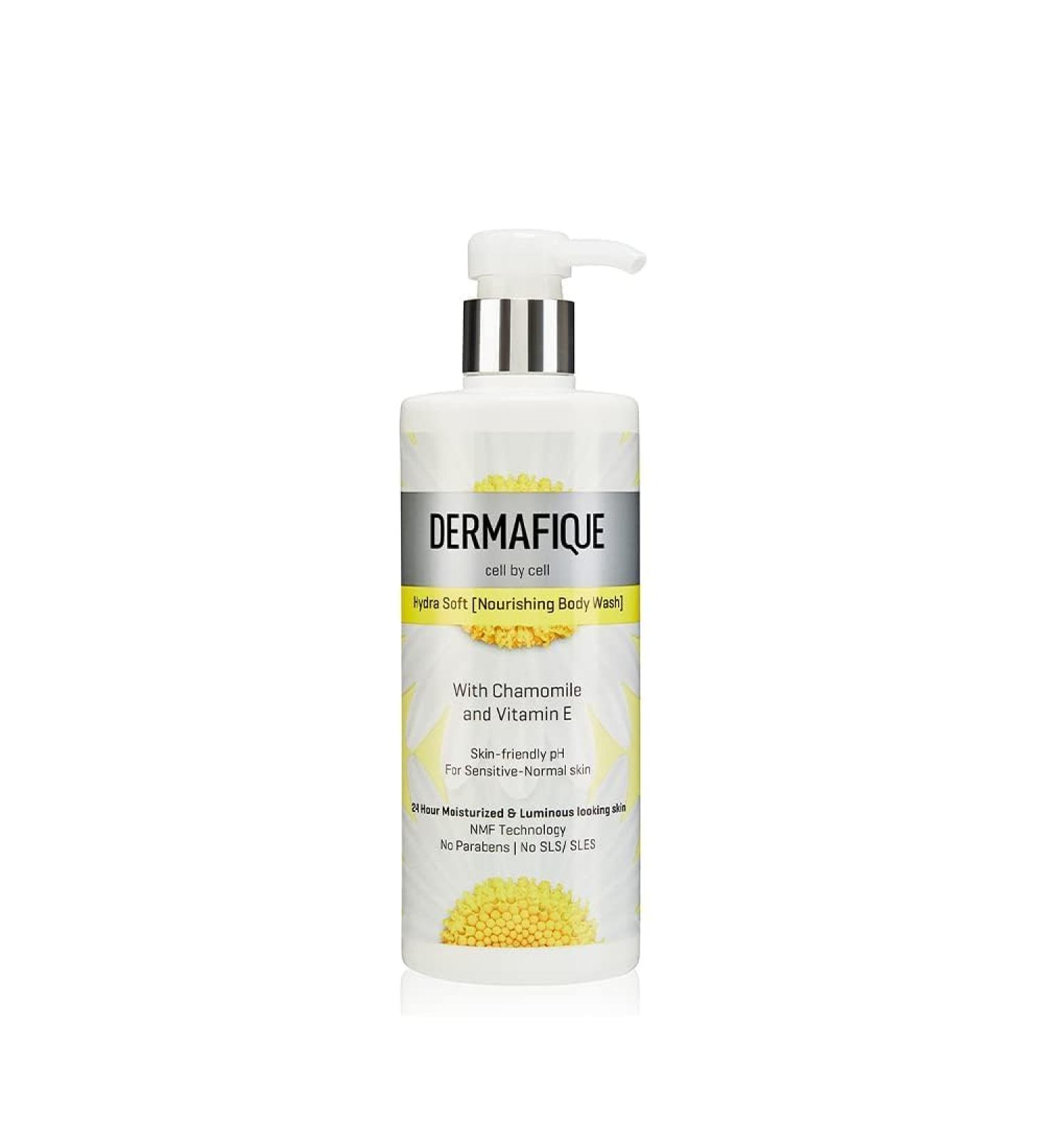 Derma.fique Nourishi.ng Body Wash for Women - Hydra Soft 16.9 fl oz (500ml) - Hydrating & Nourishing International Shipping - Buy Online on GoSupps.com