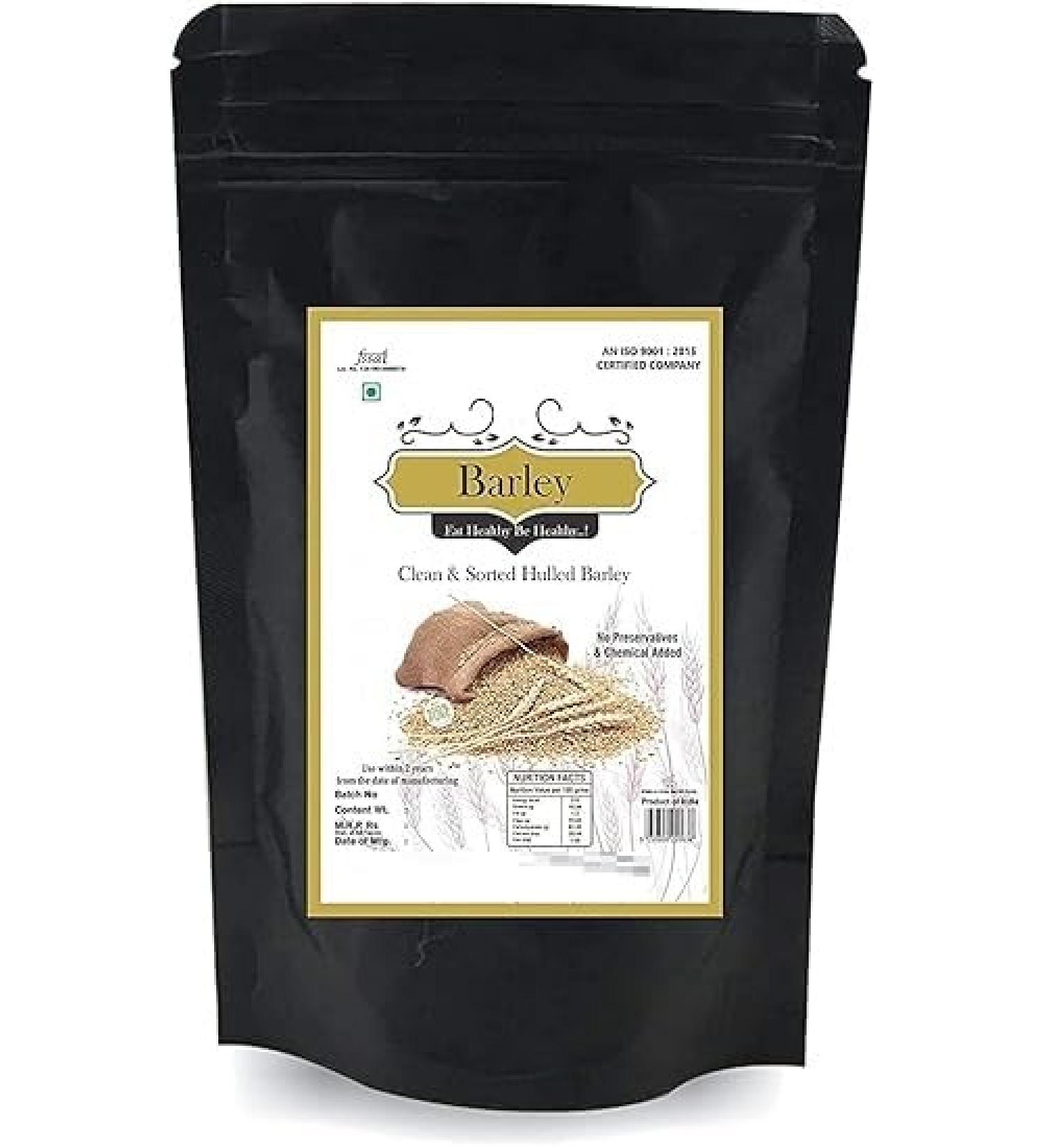 HYD Jau 100 Natural HULLED Barley 500 GMS - Buy Online on GoSupps.com