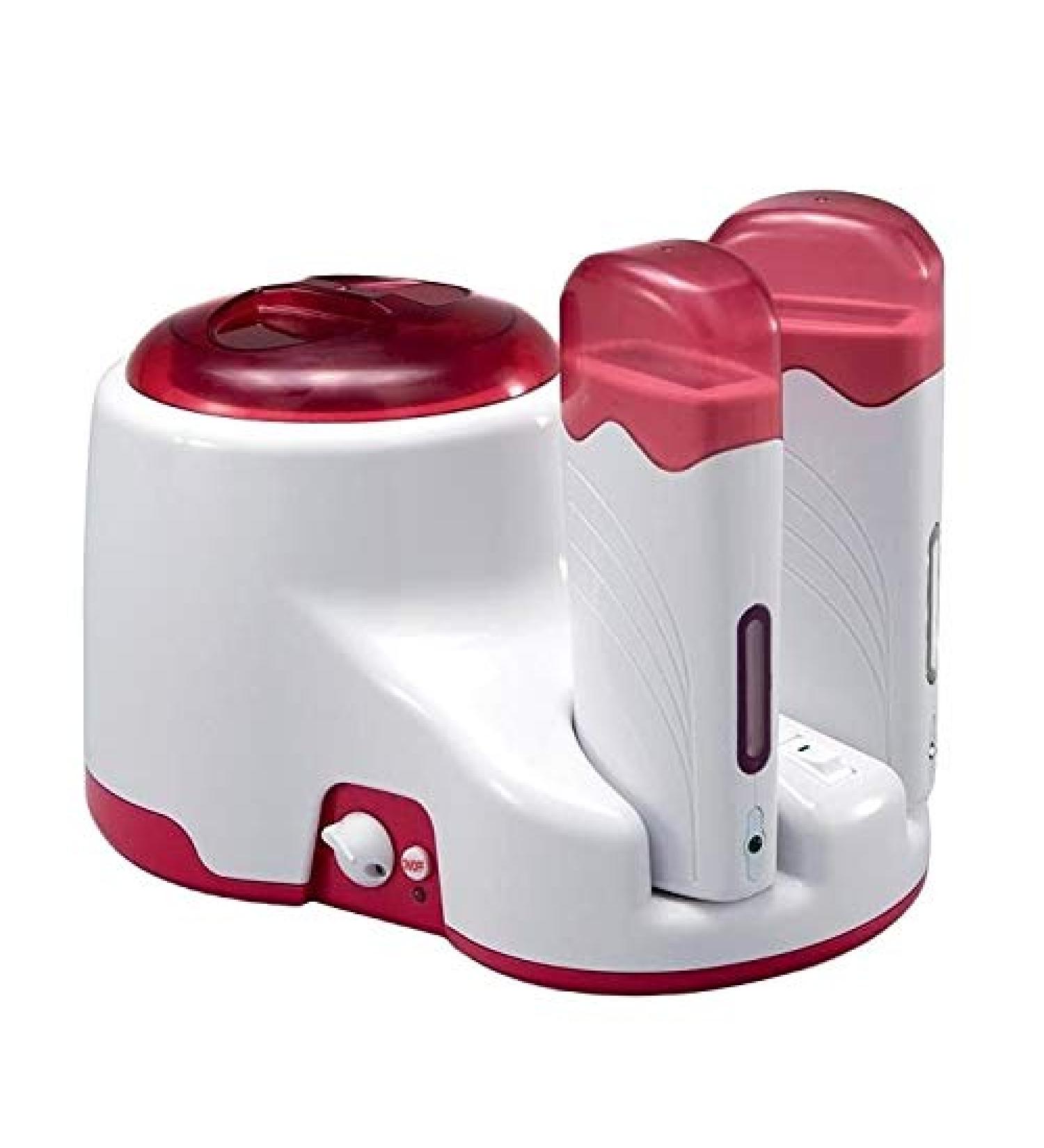 Kosmetex Professional Combi 2 wax cartridges + 400ml can Executive wax warmer wax heater for cartridges and cans