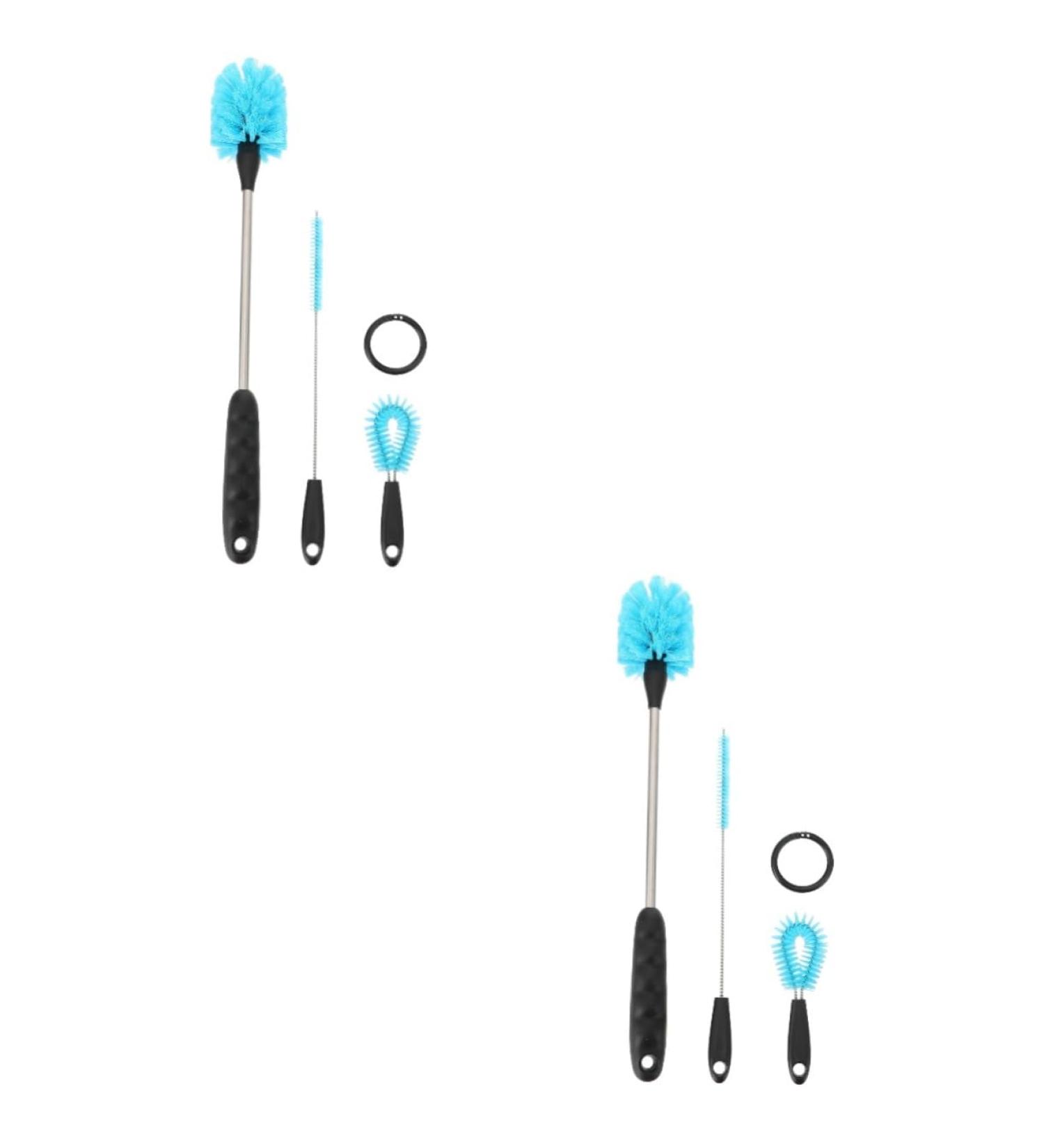 Buy Pretyzoom 6 STK Water Bottle Cleaning Brush Set - Multi-Purpose Glass & Plastic Cleaner | Ideal for Home Use - Fast International Shipping - Buy Online on GoSupps.com