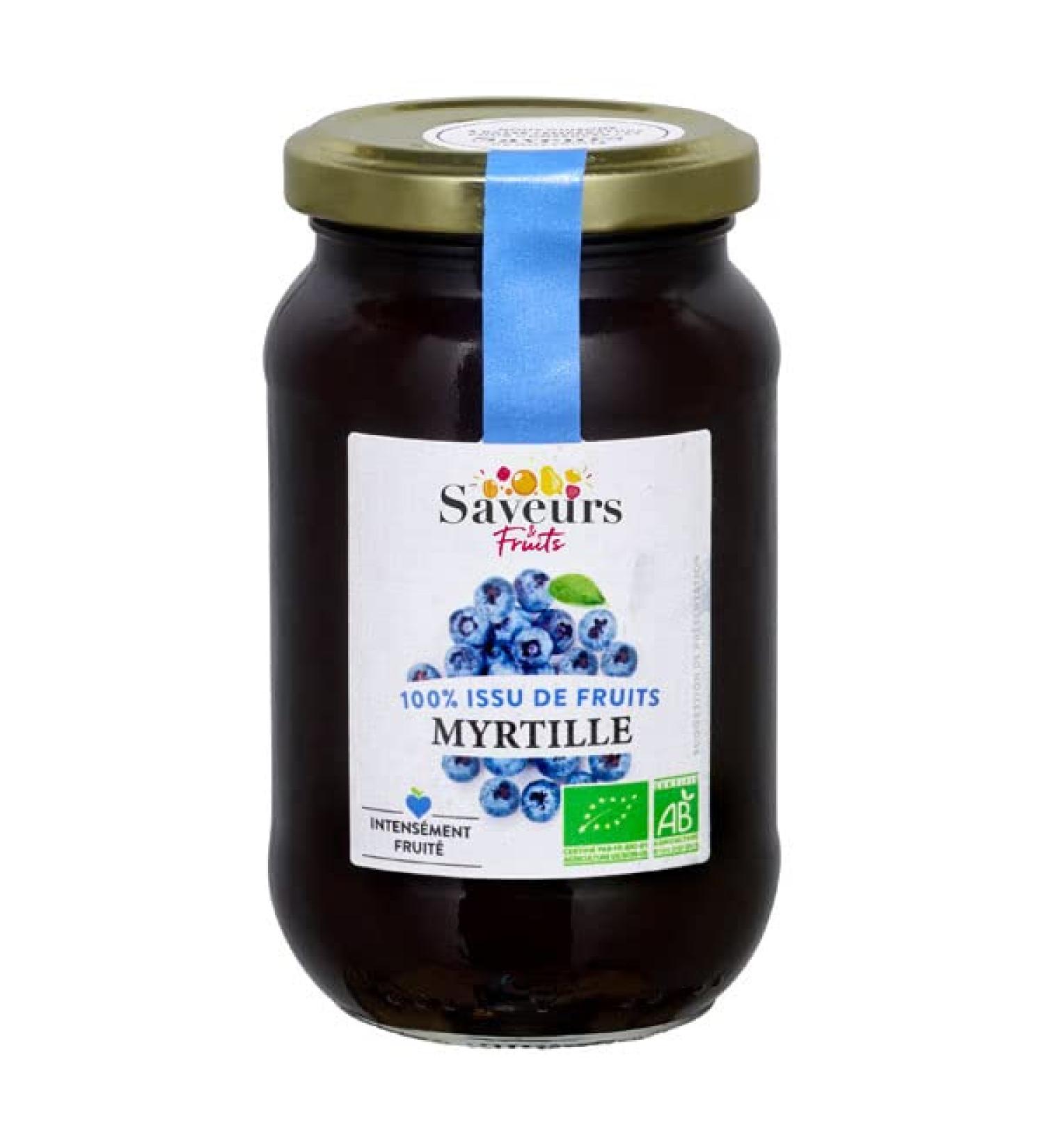 Flavors & Fruits Organic Wild Blueberry Preparation 310g - Unit - Buy Online on GoSupps.com