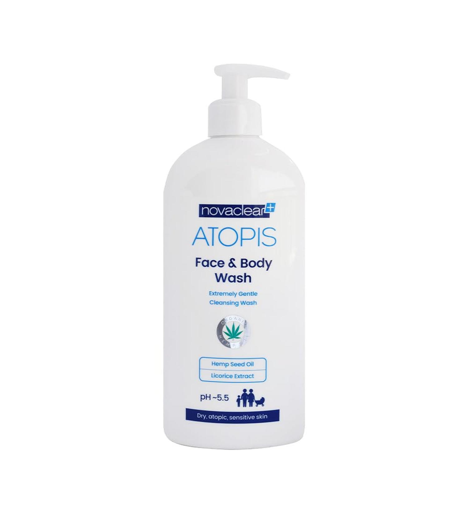 ATOPIS FACE AND BODY WASH- 500 ml - Buy Online on GoSupps.com