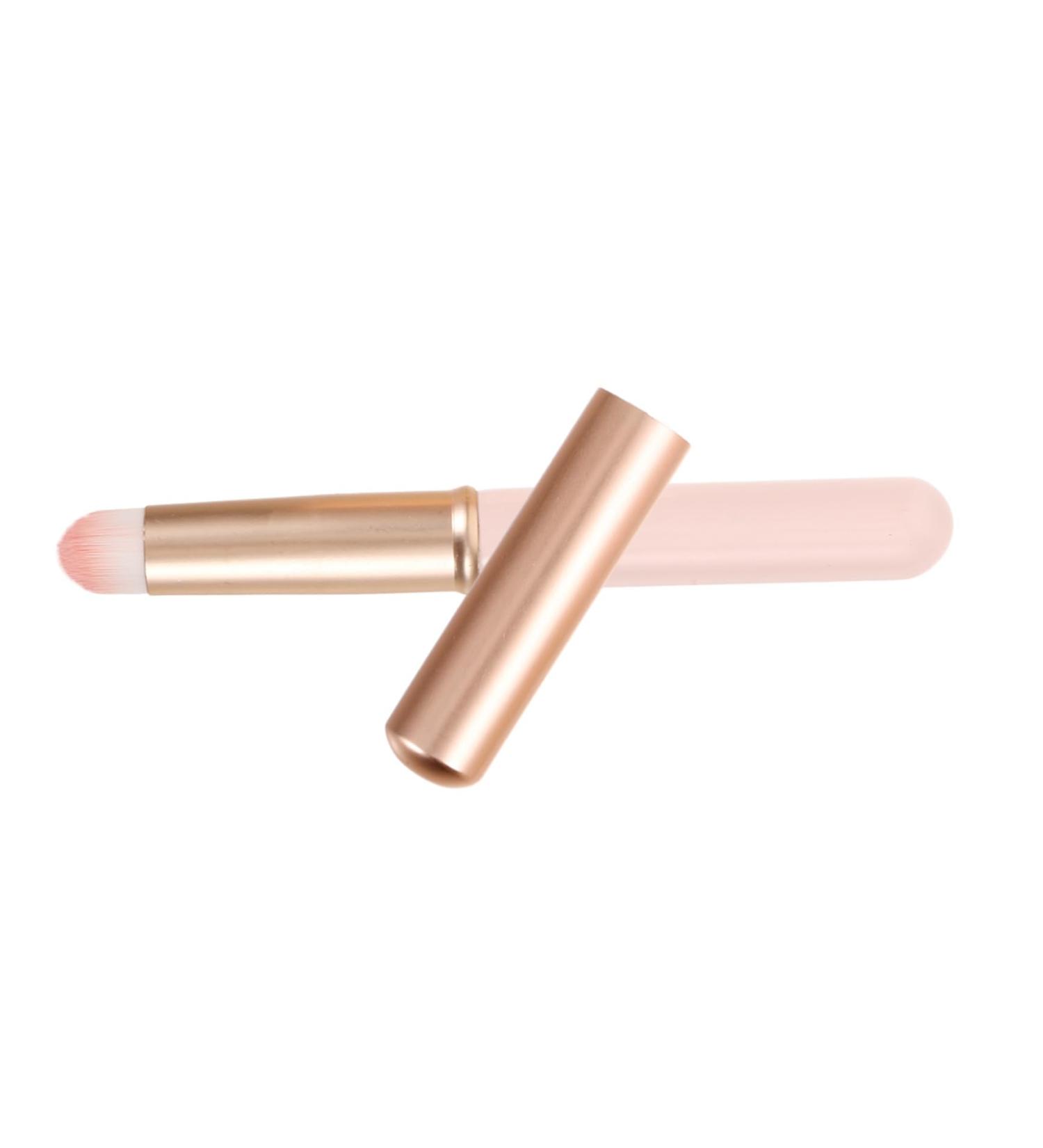 VINTORKY Lip Blending Brush Makeup Brush Lip Gloss Lip Wands Lip Brush Wand Foundation Brush Lip Applicator Lip Brush for Women Lip Mask Brush Lip Makeup Smudge Stick Fiber Wool Pink Lips - Buy Online on GoSupps.com