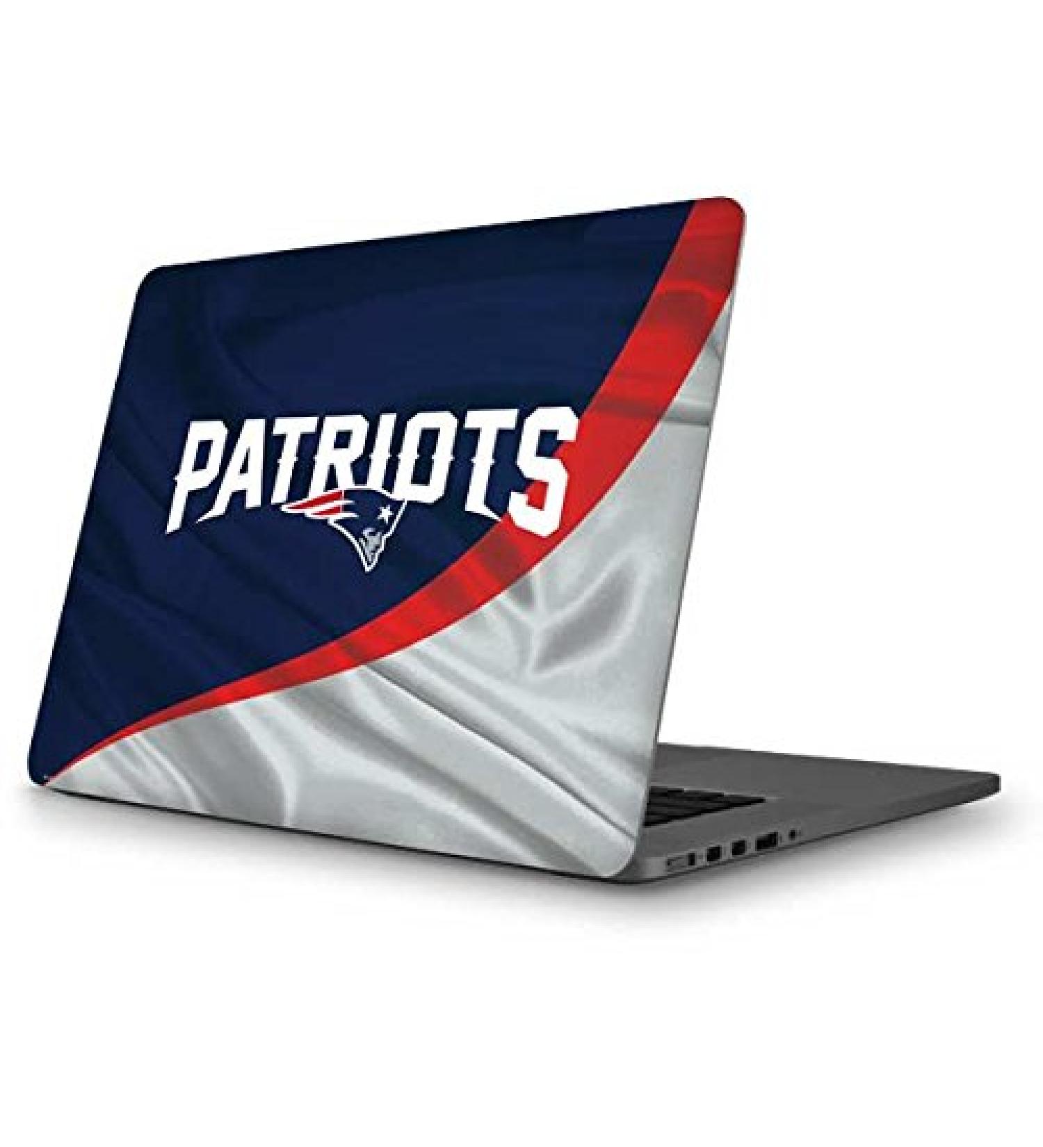 Skinit Decal Laptop Skin Compatible with MacBook Pro 13-inch (2014) - Officially Licensed NFL New England Patriots Design