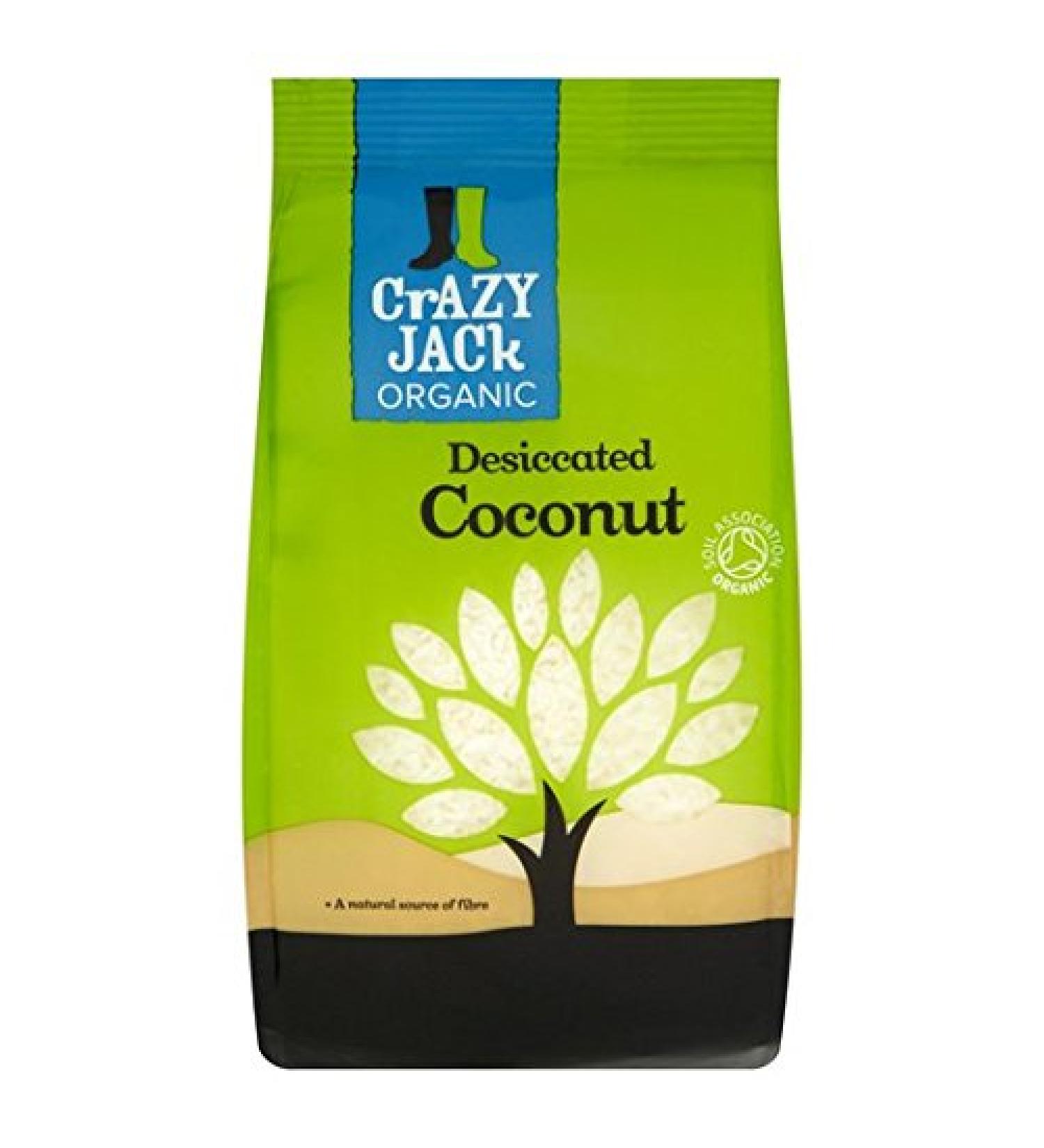 Crazy Jack Crazy Jack Organic Dehydrated Coconut 200g